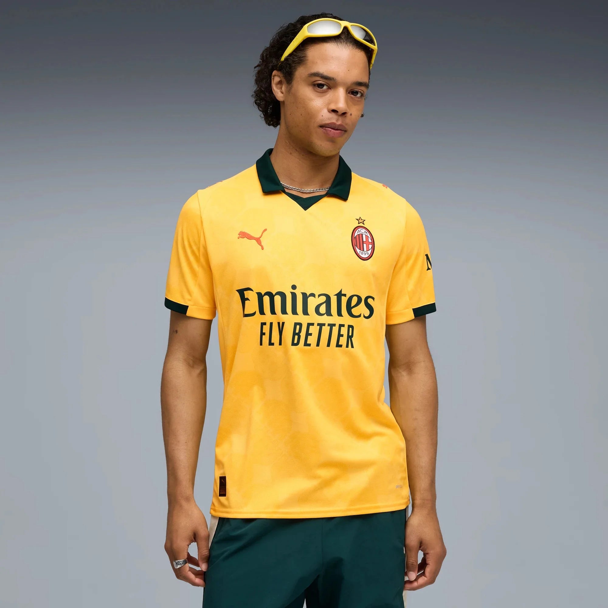 Puma 2025-26 AC Milan Men's Stadium Third Soccer Jersey 3