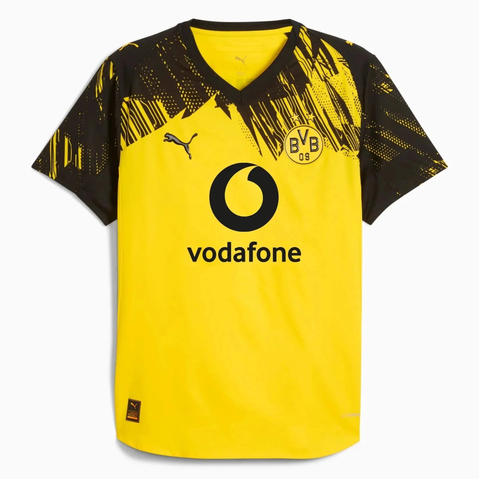 Puma 2025-26 Borussia Dortmund Men's Authentic Home Soccer Jersey 1