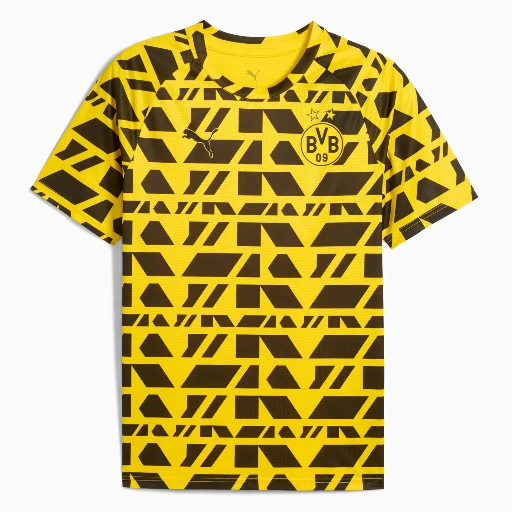 Puma 2025-26 Borussia Dortmund Men's Pre-Match Soccer Jersey 1
