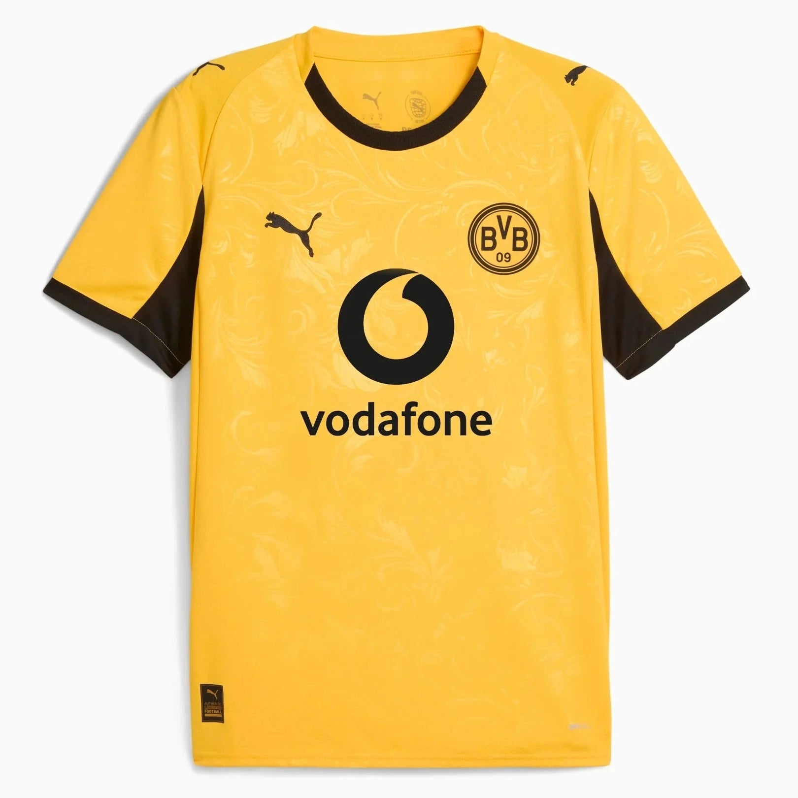 Puma 2025-26 Borussia Dortmund Men's Stadium Cup Soccer Jersey 1