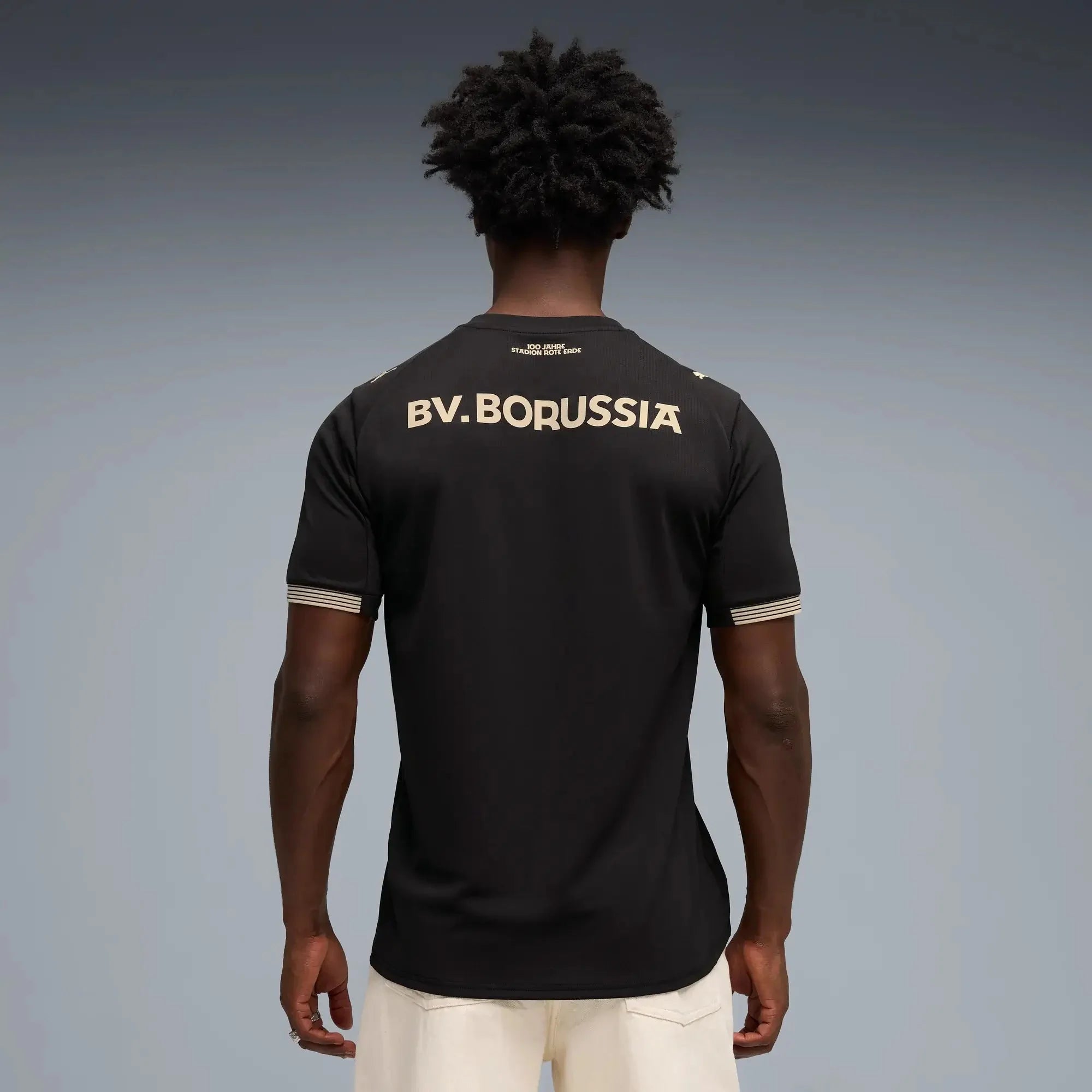 Puma 2025-26 Borussia Dortmund Men's Stadium Special Edition Soccer Jersey 4