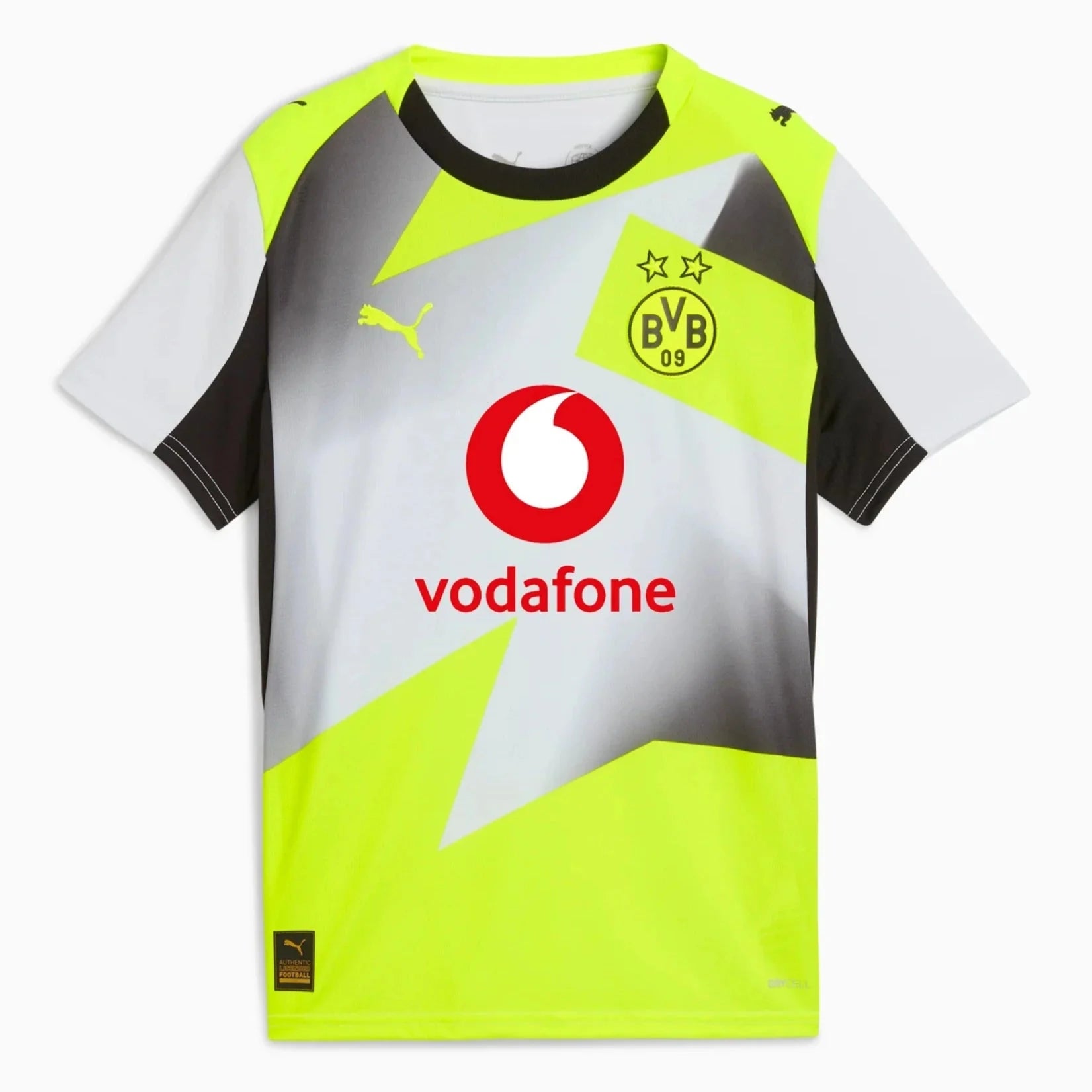 Puma 2025-26 Borussia Dortmund Youth Stadium Away Soccer Jersey 1