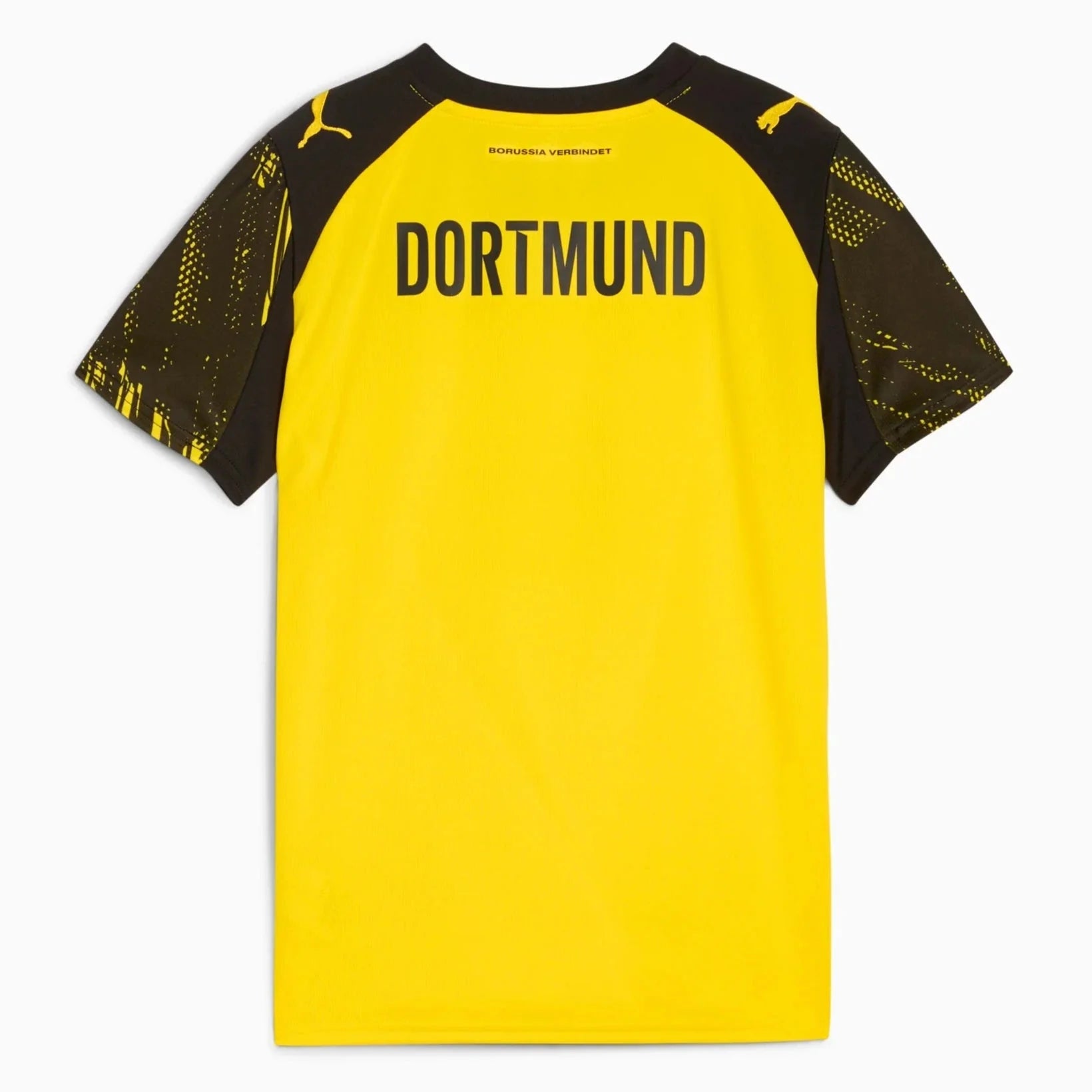 Puma 2025-26 Borussia Dortmund Youth Stadium Home Soccer Jersey 2