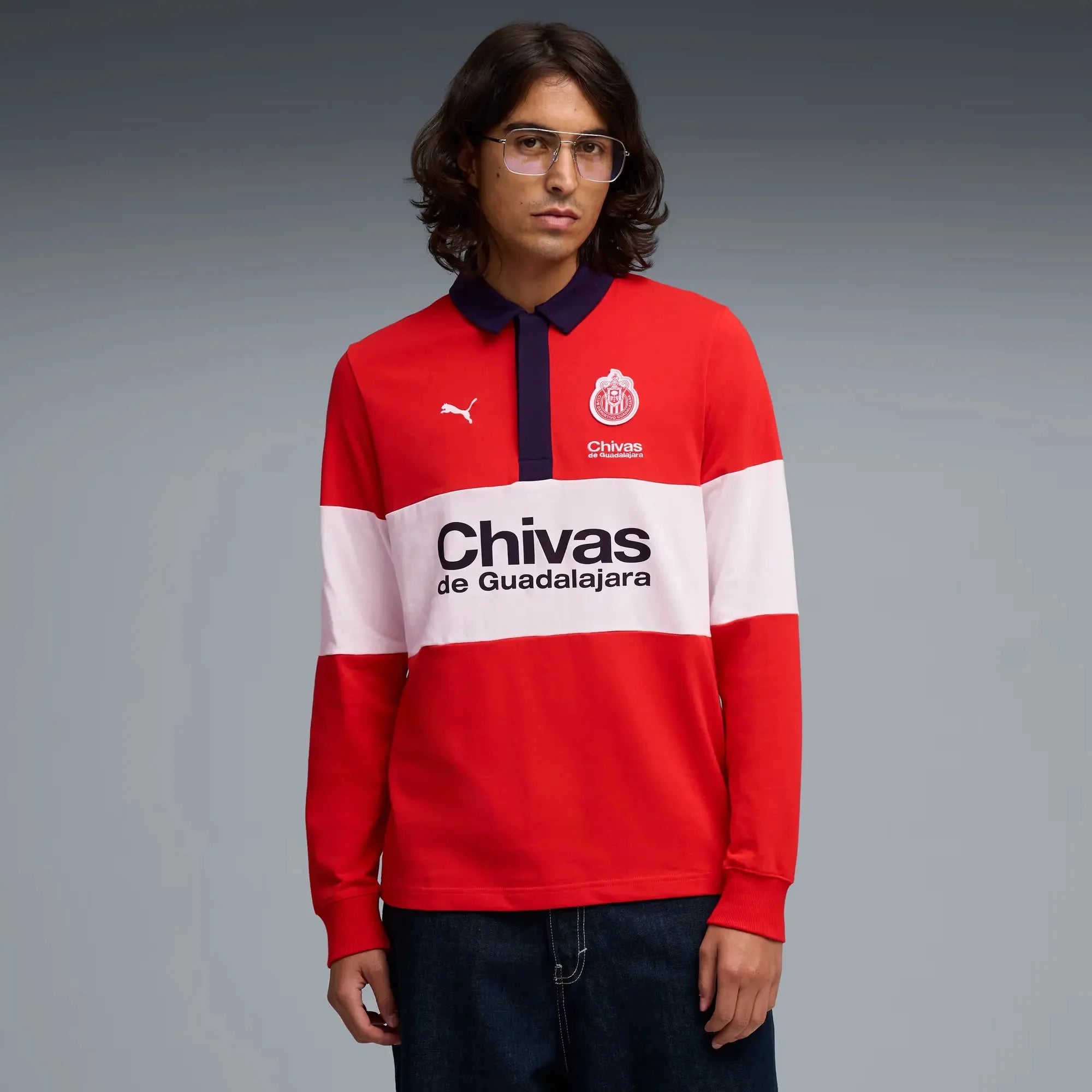 Puma 2025-26 Chivas Men's Rugby Polo 3