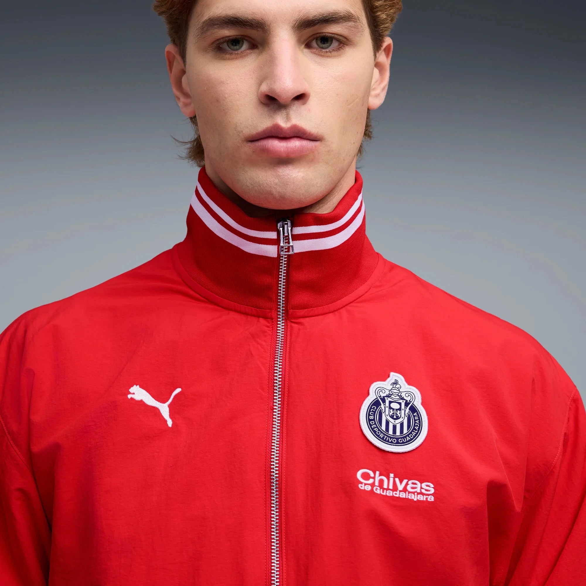 Puma 2025-26 Chivas Men's Varsity Jacket 5