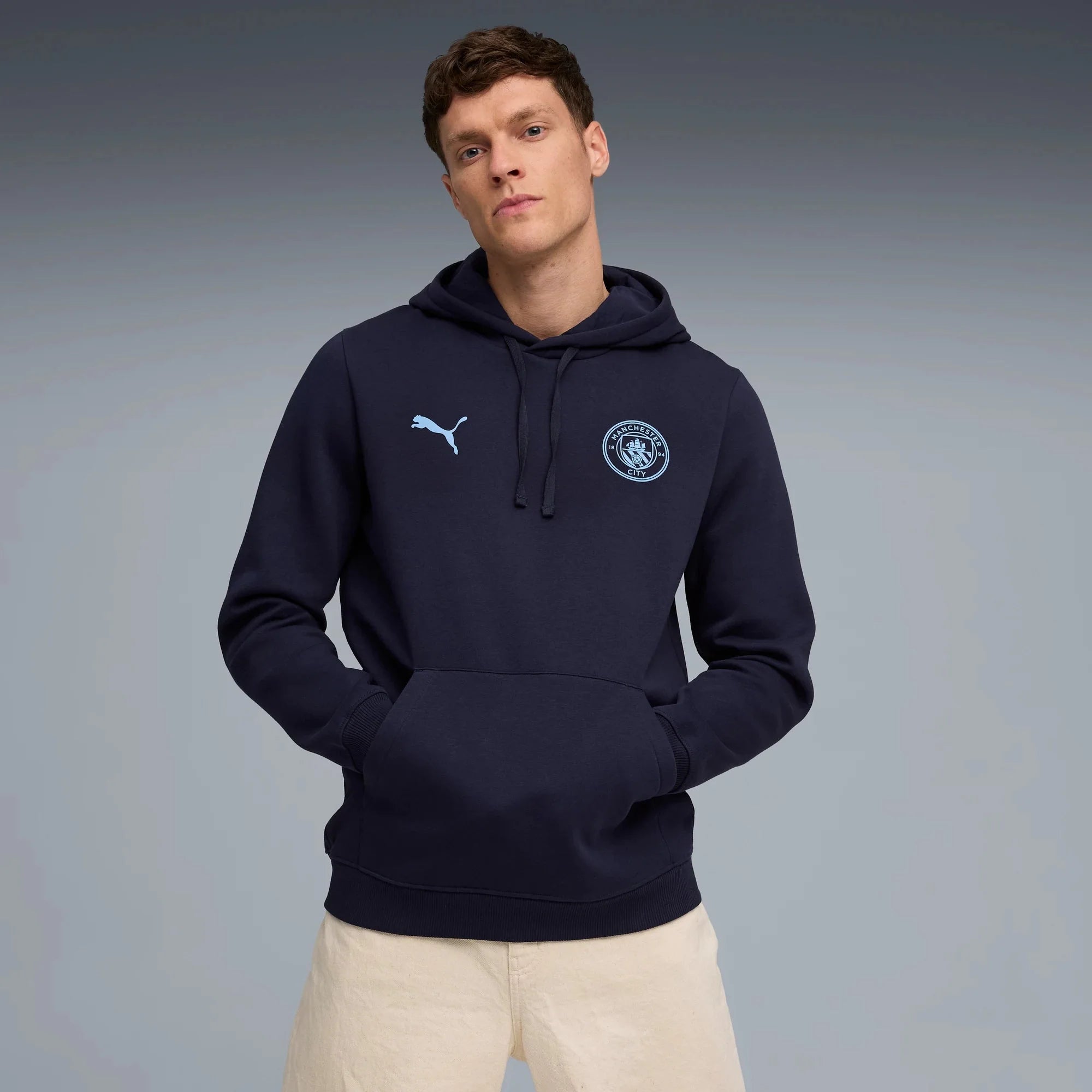 Puma 2025-26 Manchester City Men's FTBLESS Hoodie 3