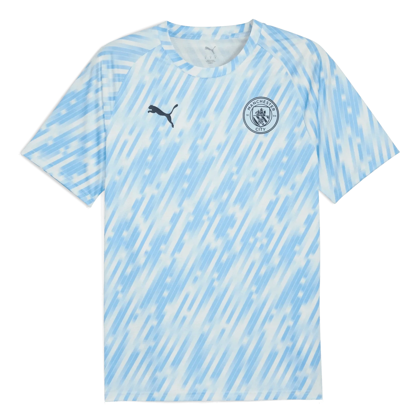 Puma 2025-26 Manchester City Men's Pre-Match Soccer Jersey 1