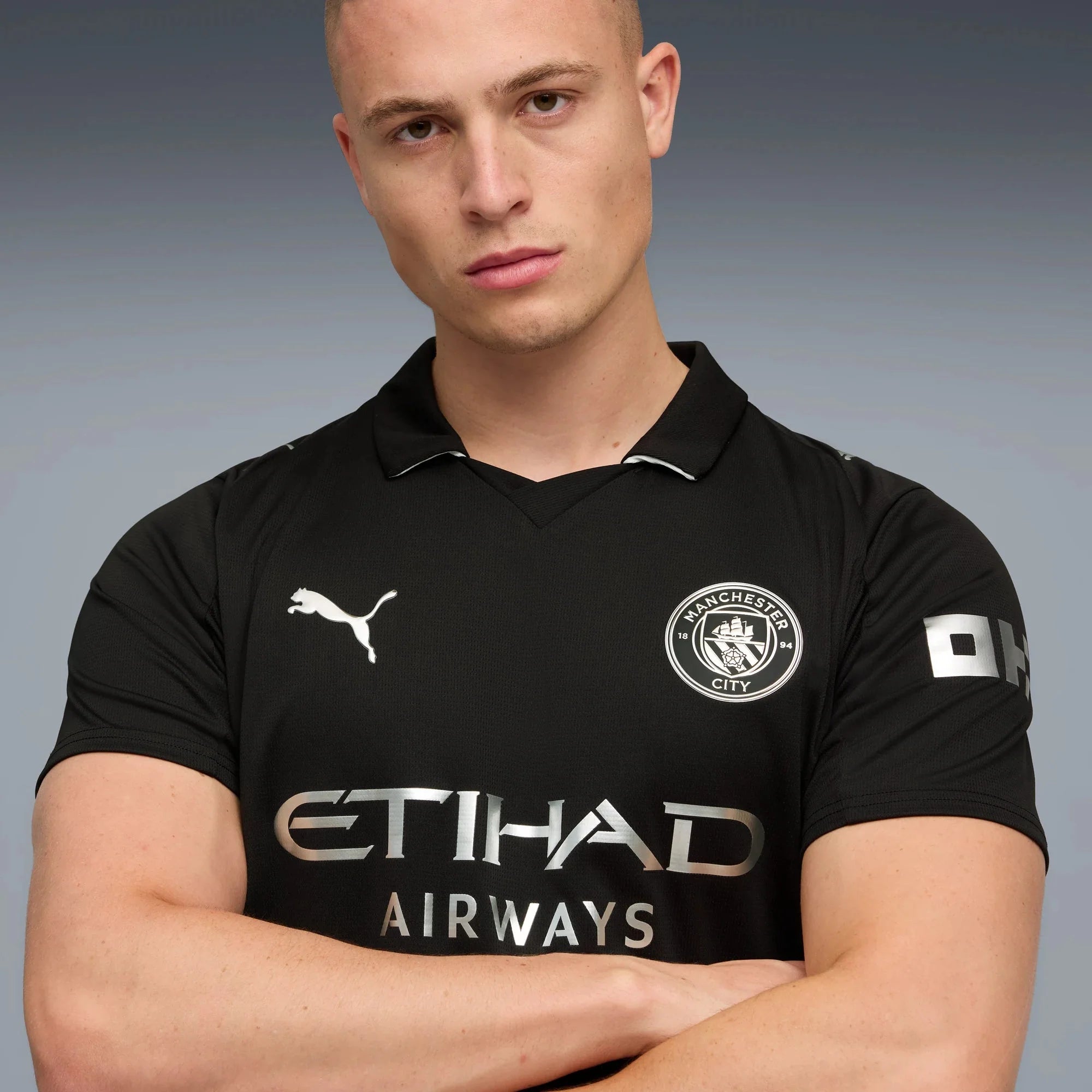 Puma 2025-26 Manchester City Men's Stadium Away Soccer Jersey 5