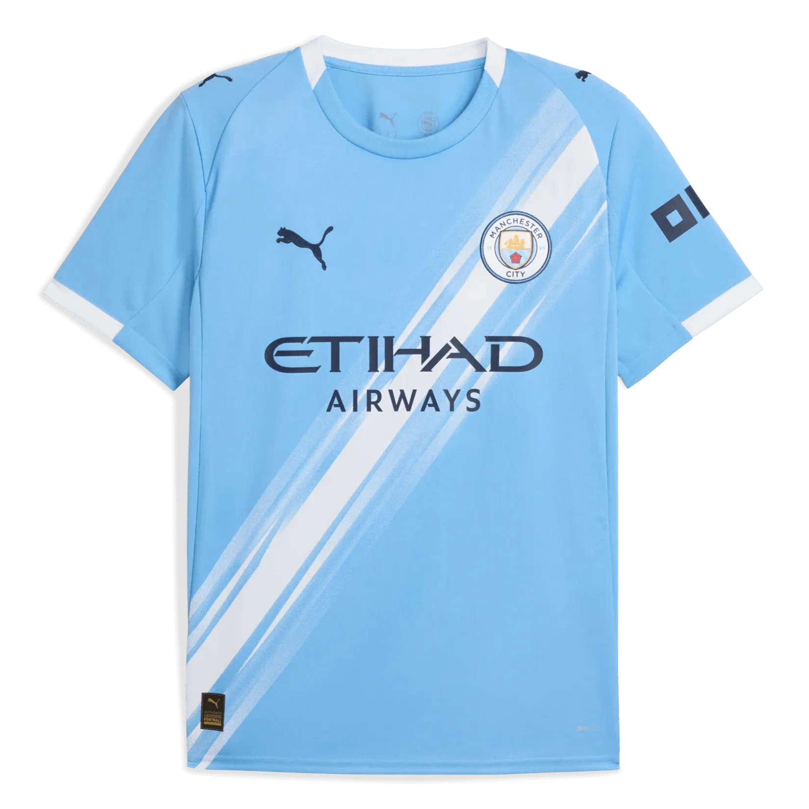 Puma 2025-26 Manchester City Men's Stadium Home Soccer Jersey 1