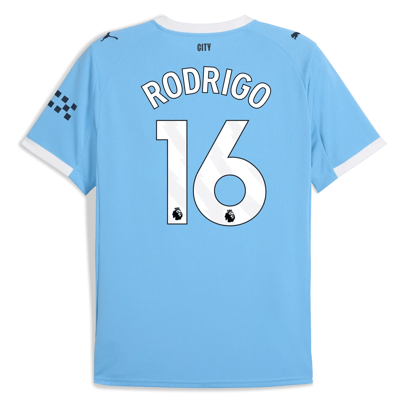 Puma 2025-26 Manchester City Men's Stadium Home Soccer Jersey 10
