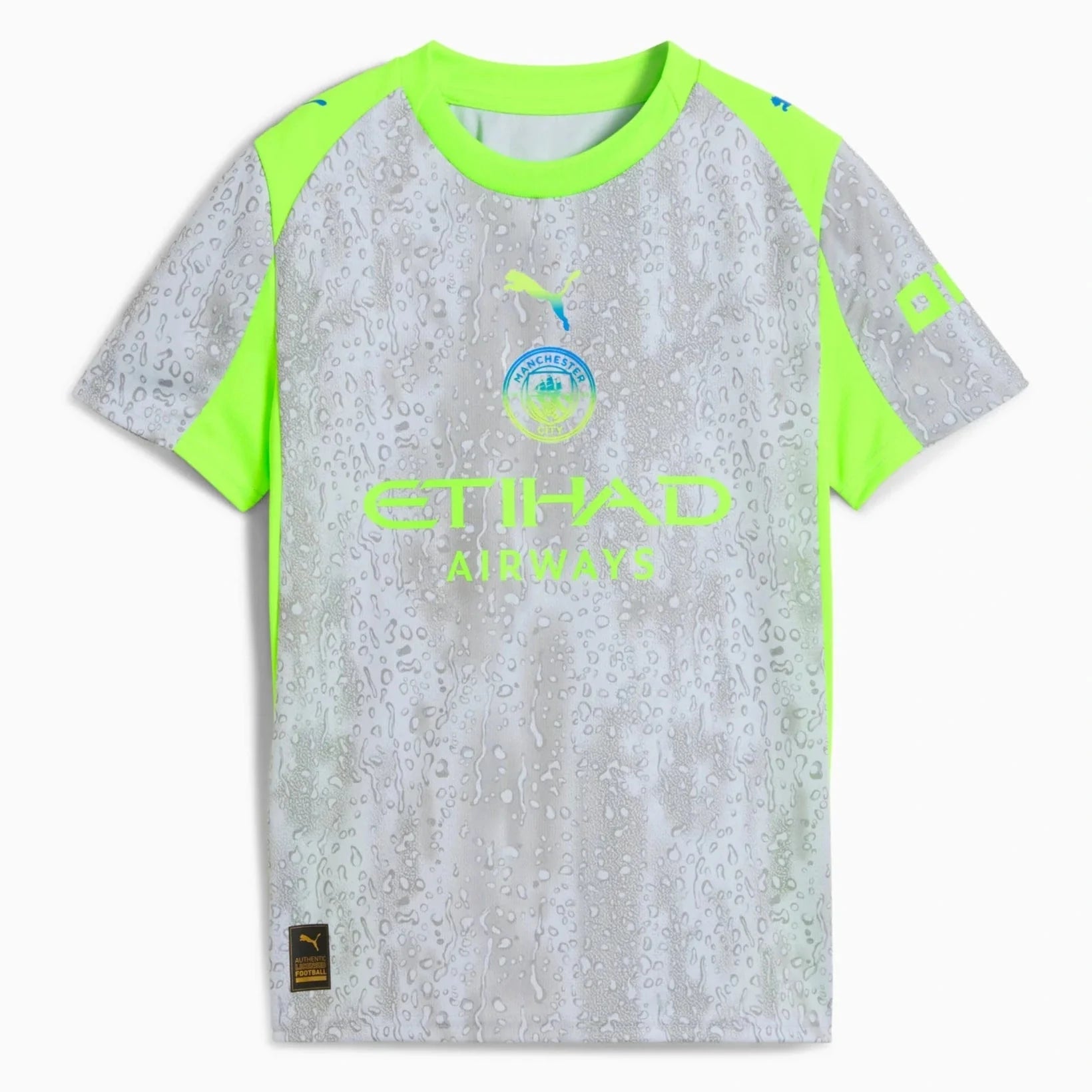 Puma 2025-26 Manchester City Youth Stadium Third Soccer Jersey 1