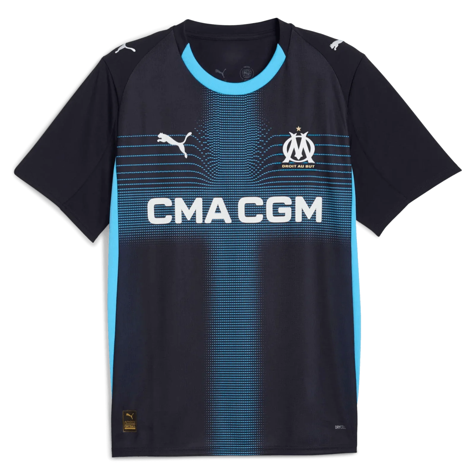 Puma 2025-26 Olympique de Marseille Men's Stadium Away Soccer Jersey 1
