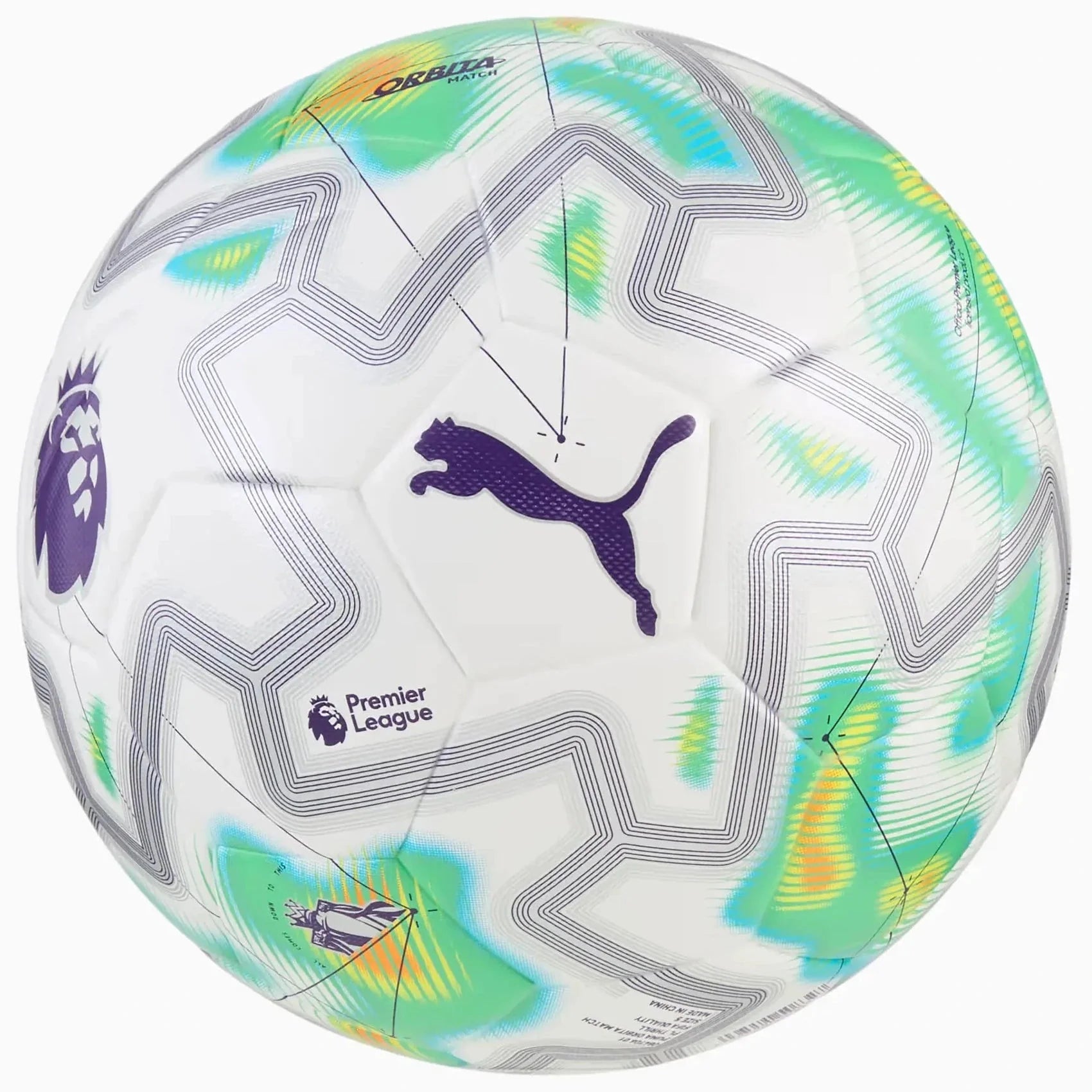 Puma 2025-26 Orbita Match Premier League Thrill Soccer Ball 1