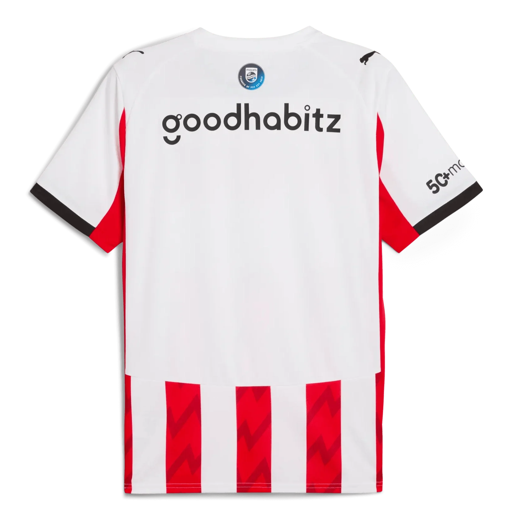 Puma 2025-26 PSV Men's Stadium Home Soccer Jersey 2
