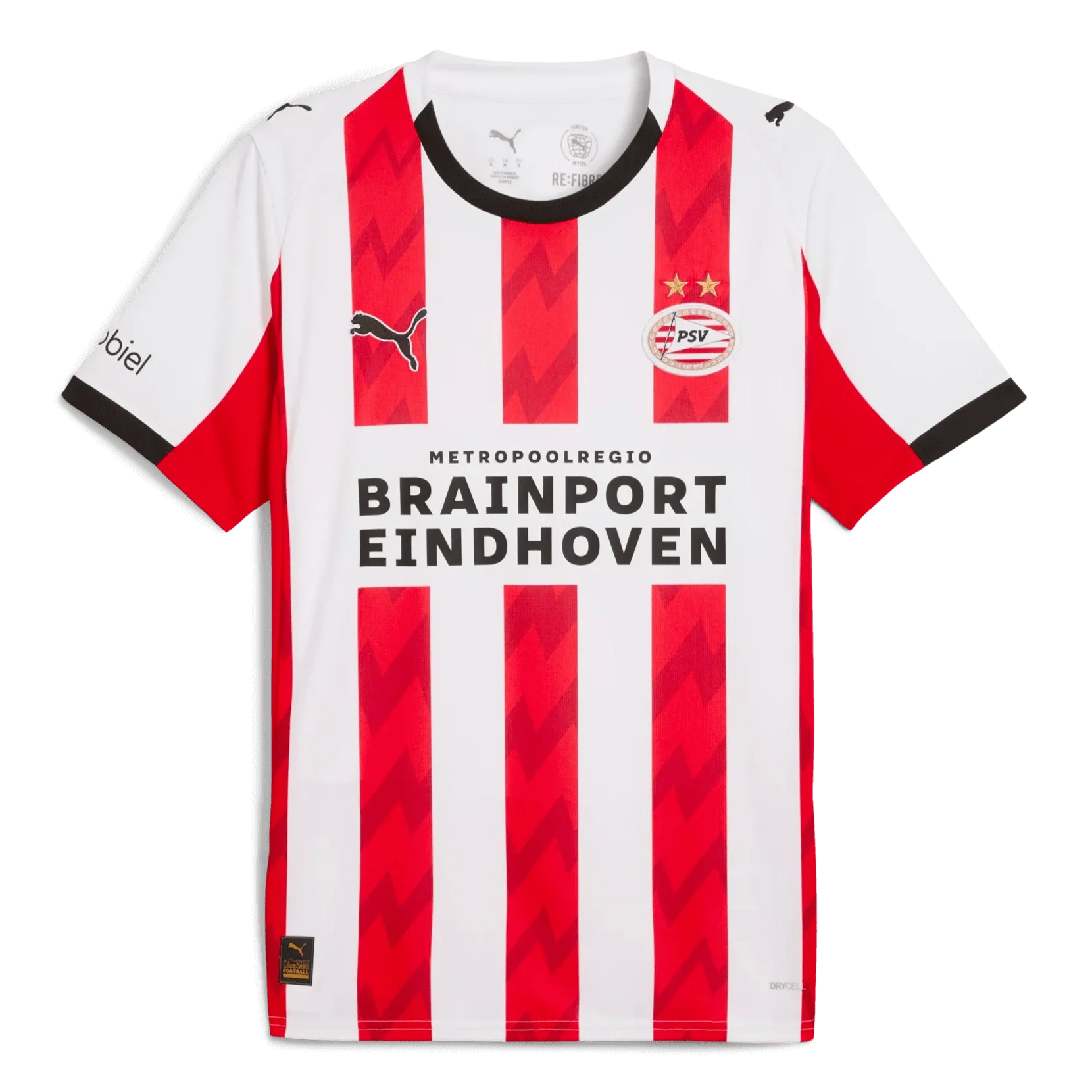 Puma 2025-26 PSV Men's Stadium Home Soccer Jersey 1