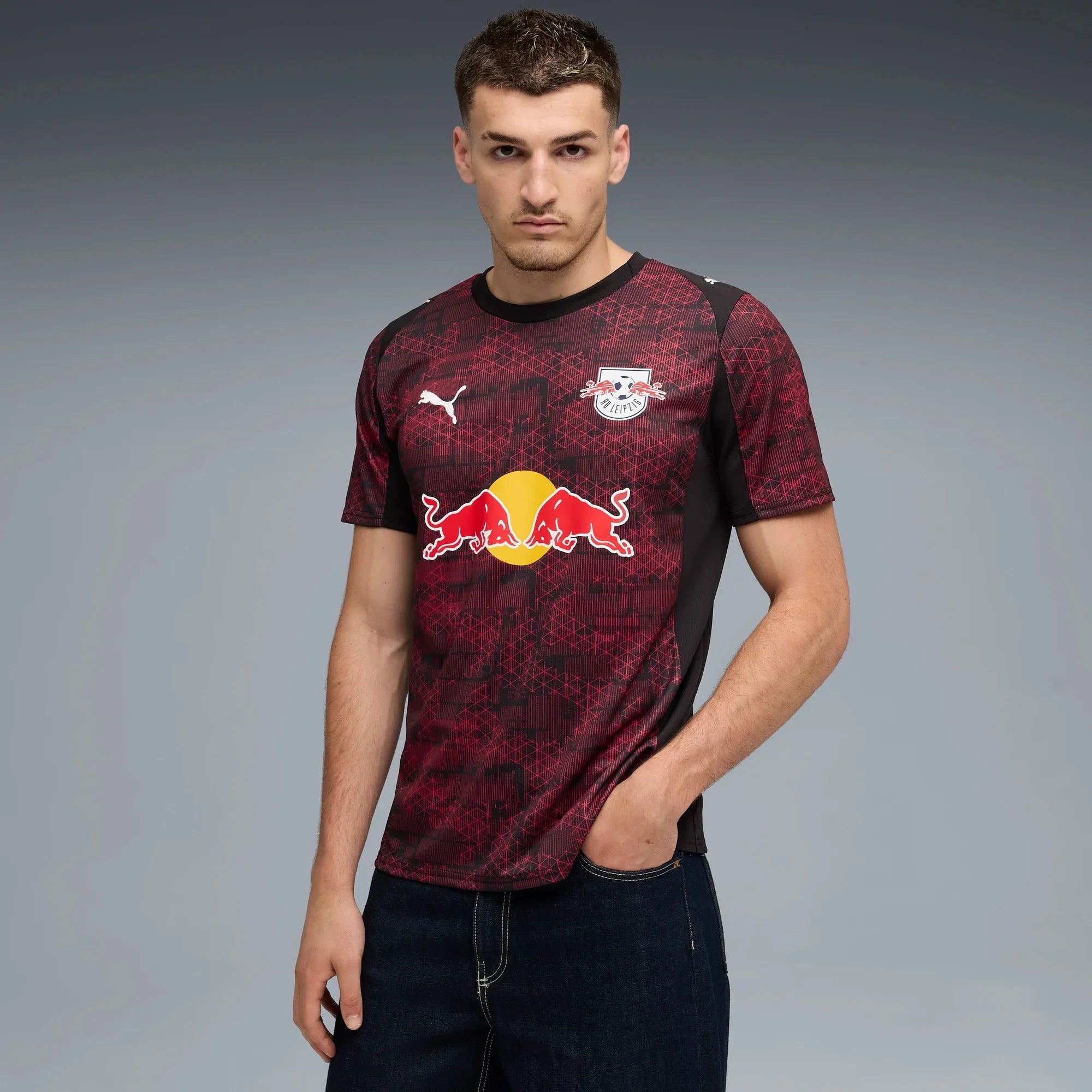 Puma 2025-26 RB Leipzig Men's Stadium Third Soccer Jersey 3