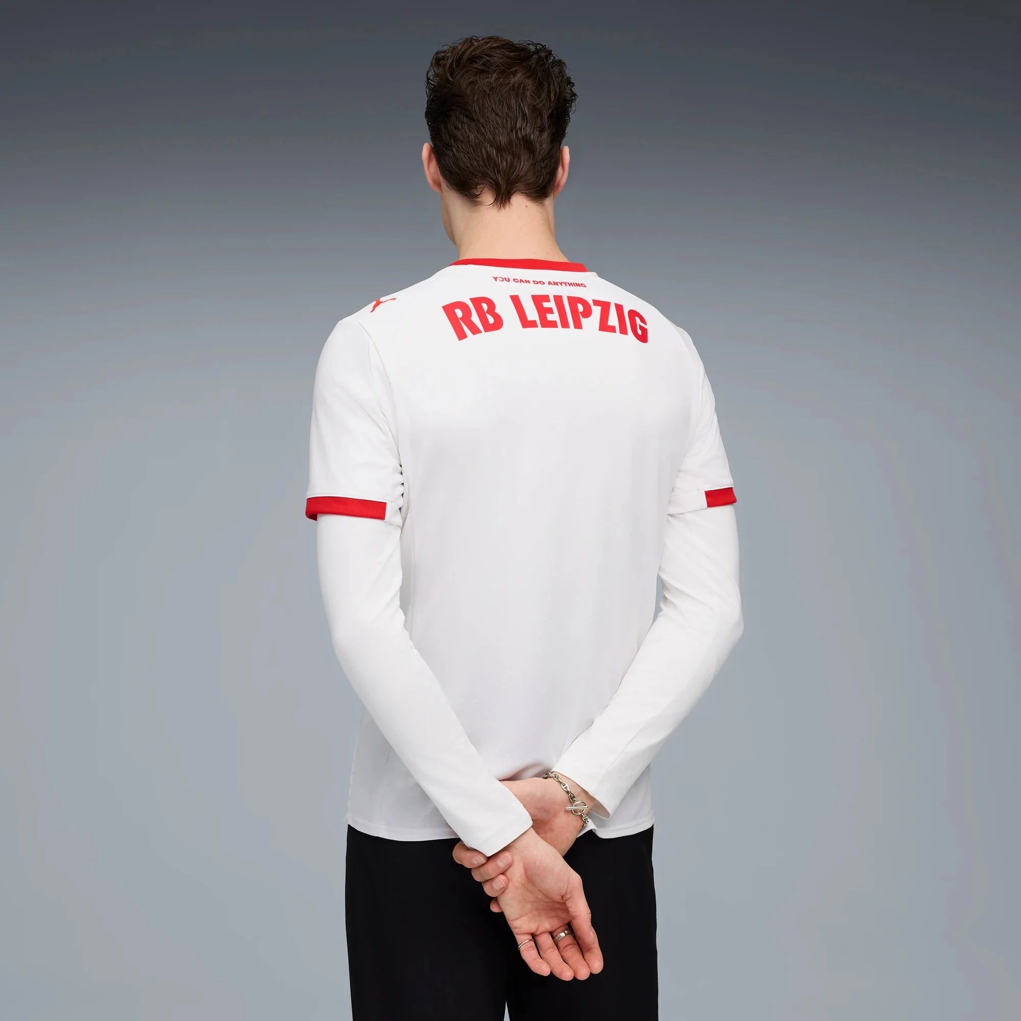 Puma 2025-26 RB Leipzig Stadium Home Soccer Jersey 4