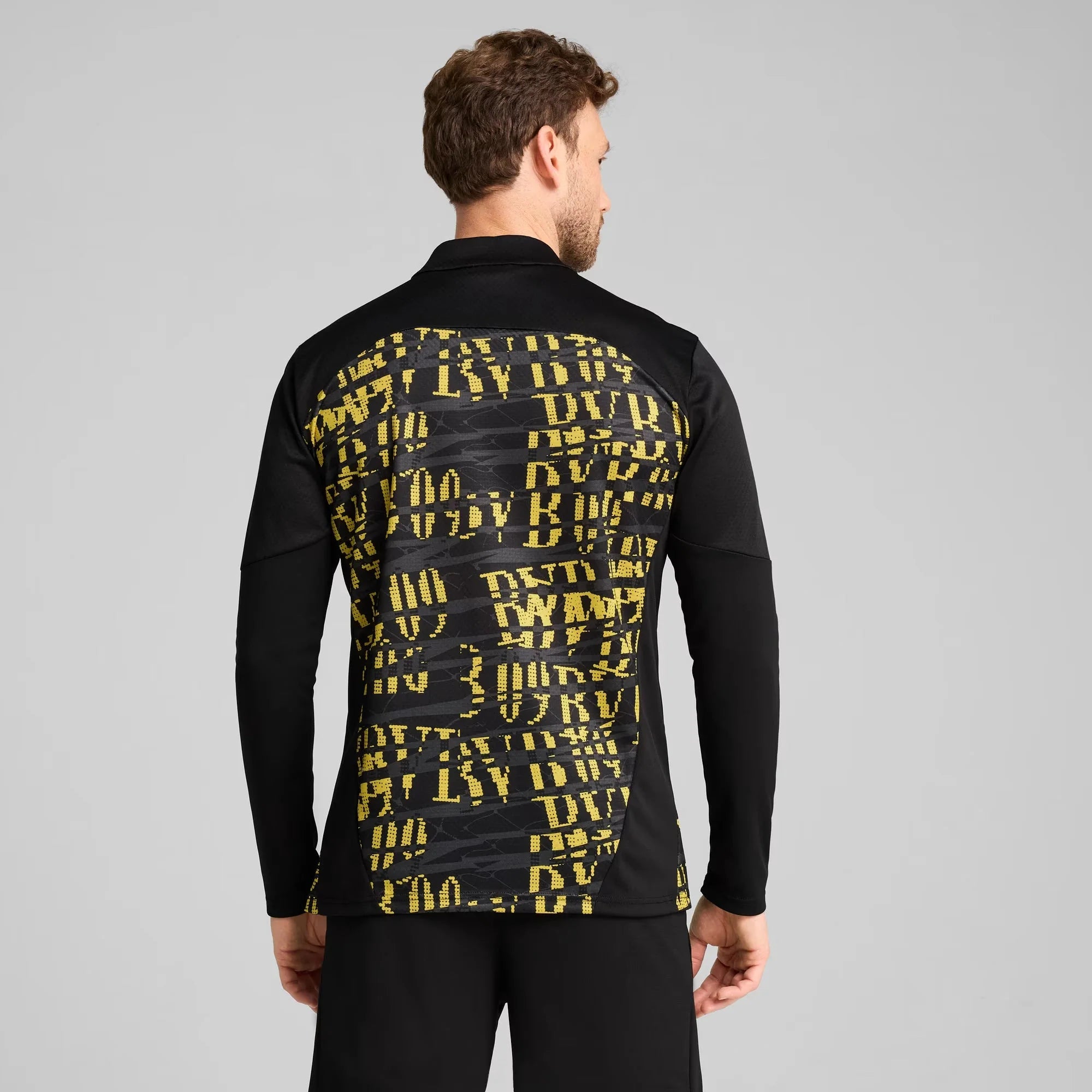 Puma 2025 Borussia Dortmund Men's Prematch Quarter Zip Top 4