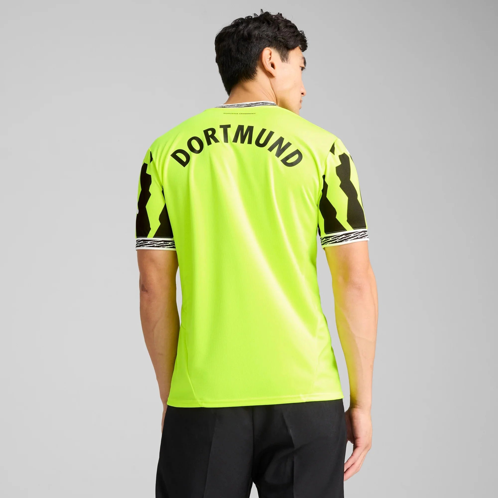 Puma 2025 Borussia Dortmund Men's Stadium Anniversary Soccer Jersey 4