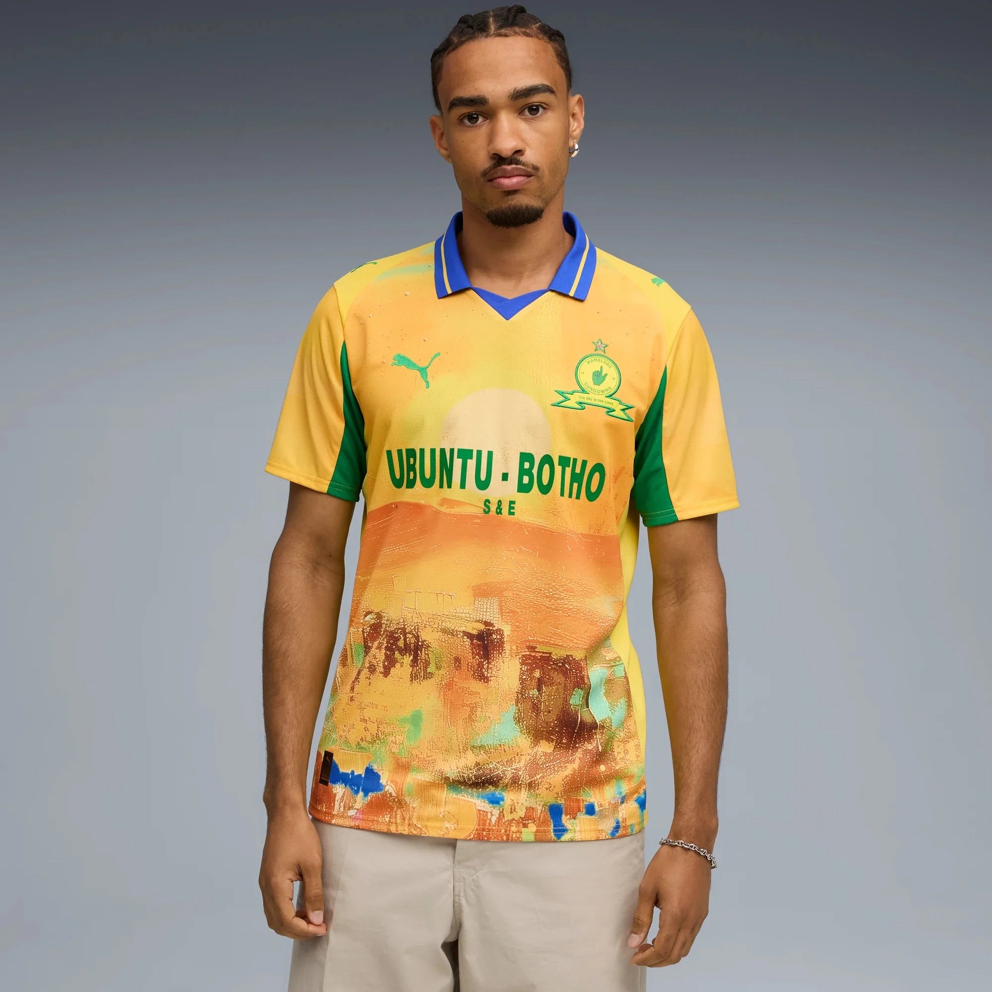 Puma 2025 Mamelodi Sundowns Men's Club World Cup KidSuper Stadium Soccer Jersey 3
