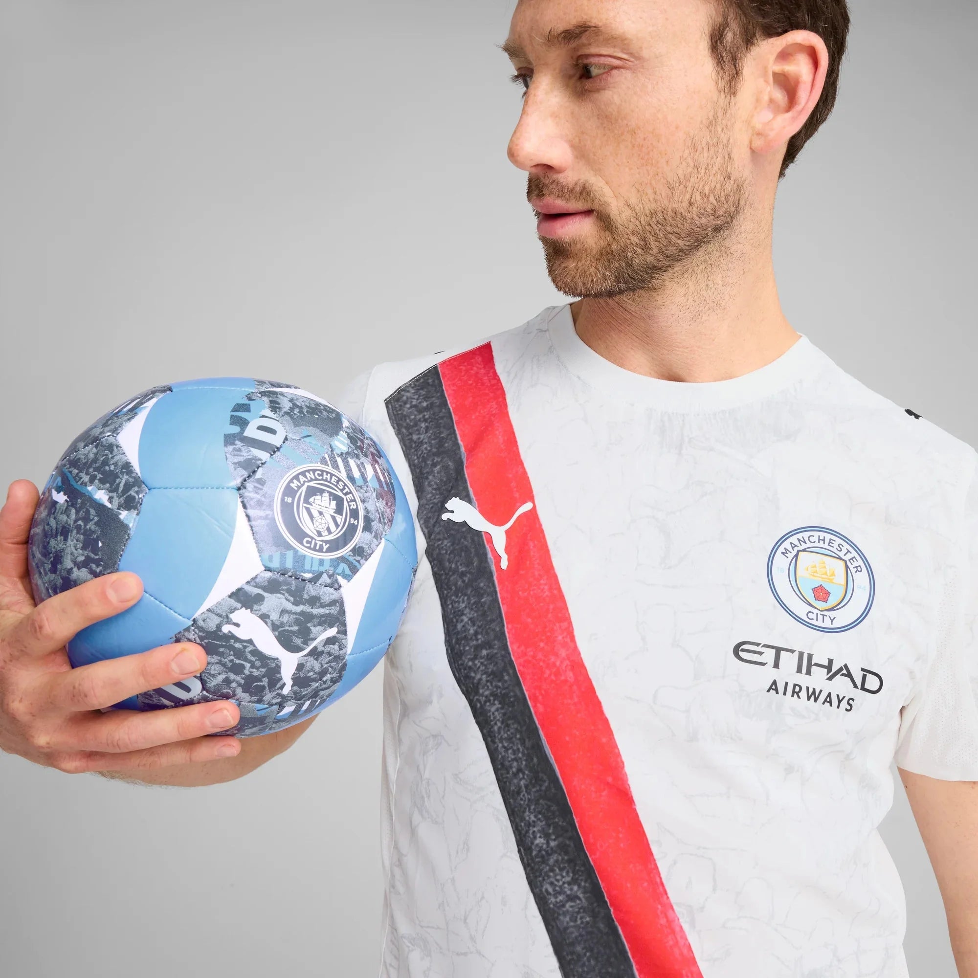 Puma 2025 Manchester City Men's Club World Cup KidSuper Authentic Soccer Jersey 5