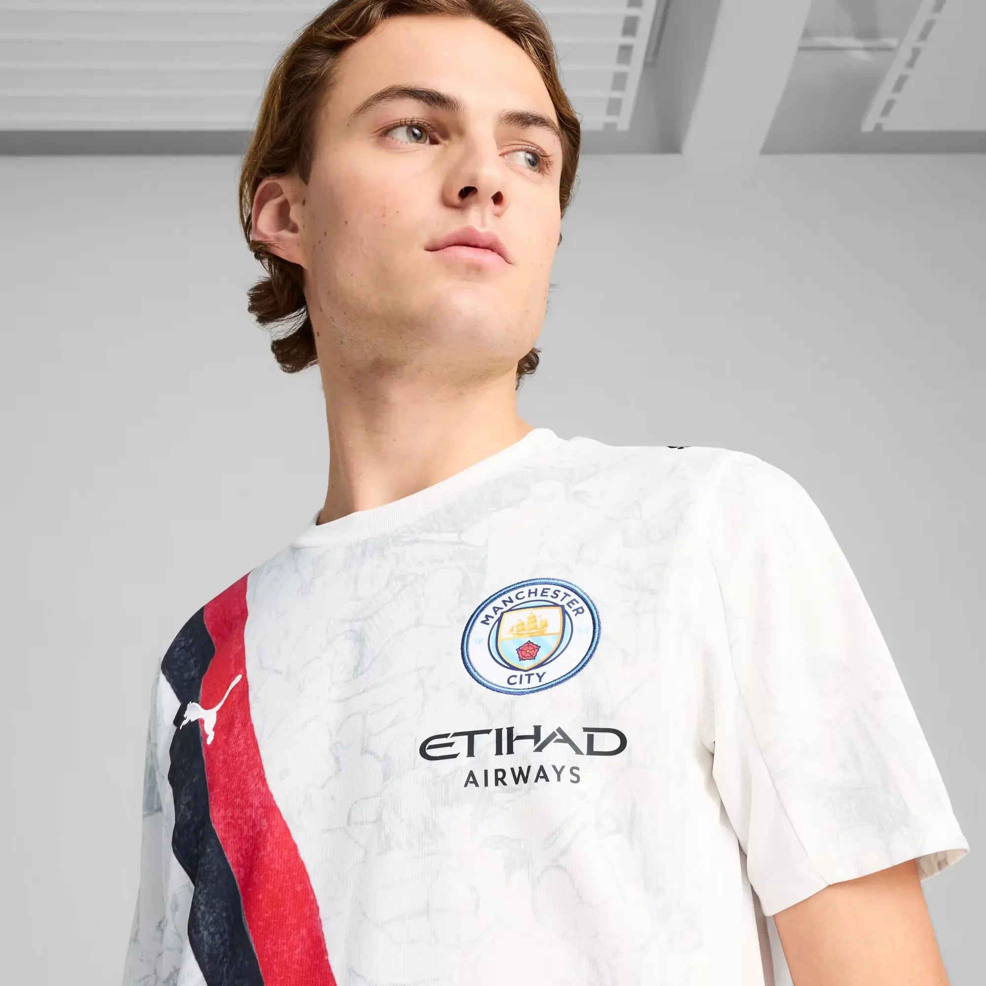 Puma 2025 Manchester City Men's Club World Cup KidSuper Stadium Soccer Jersey 5