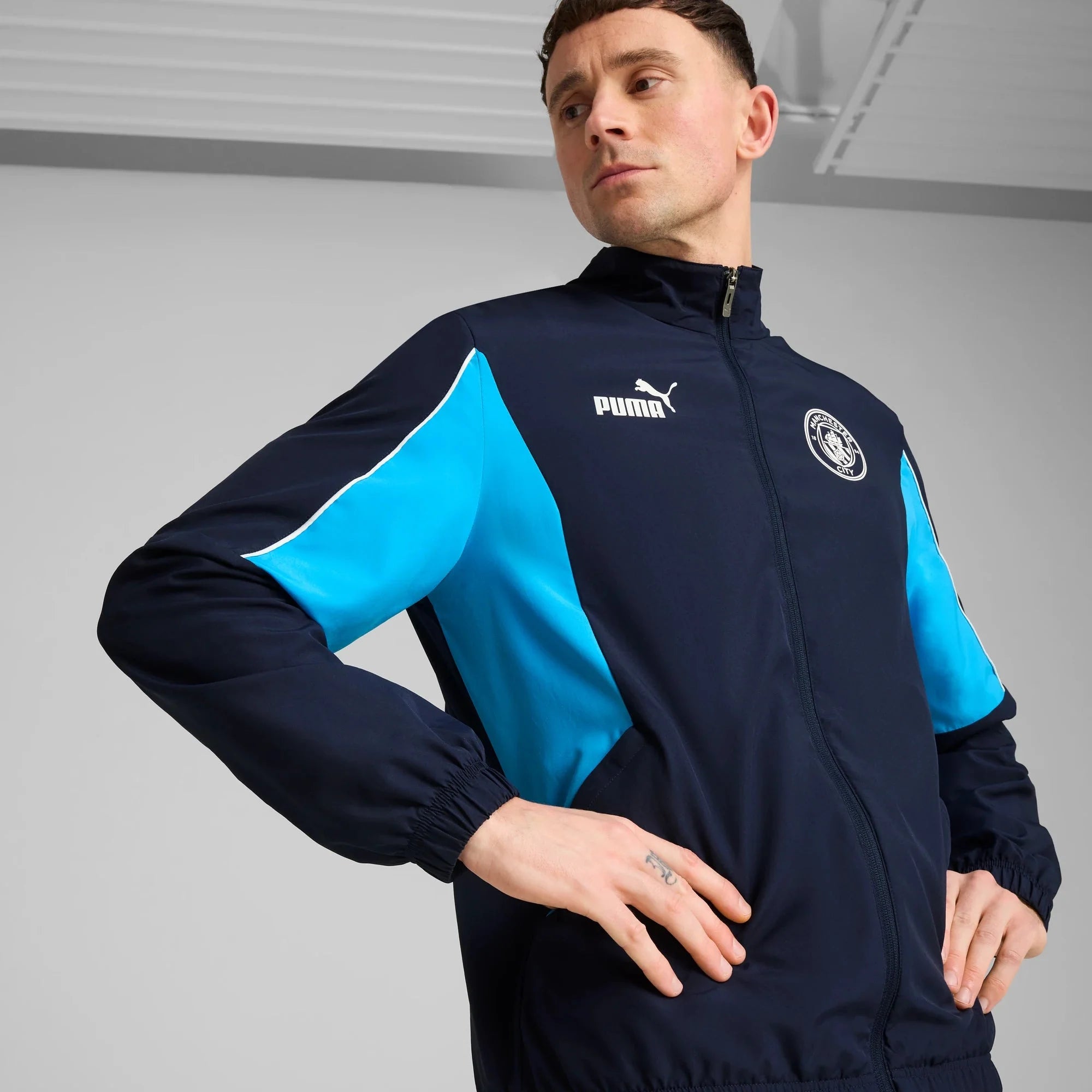 Puma 2025 Manchester City Men's ftblArchive Jacket 5