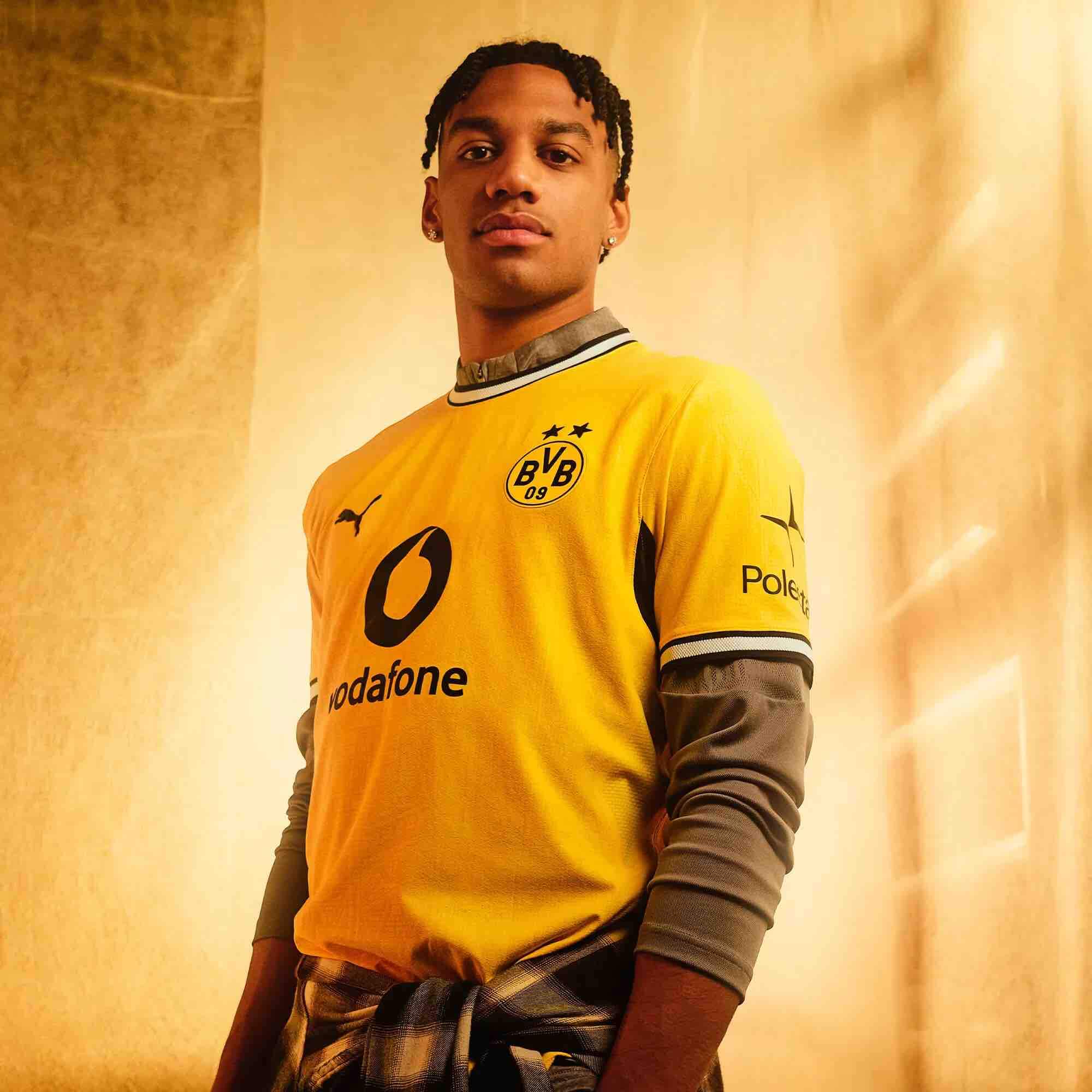 Puma 2026-27 Borussia Dortmund Men's Stadium Home Soccer Jersey 6