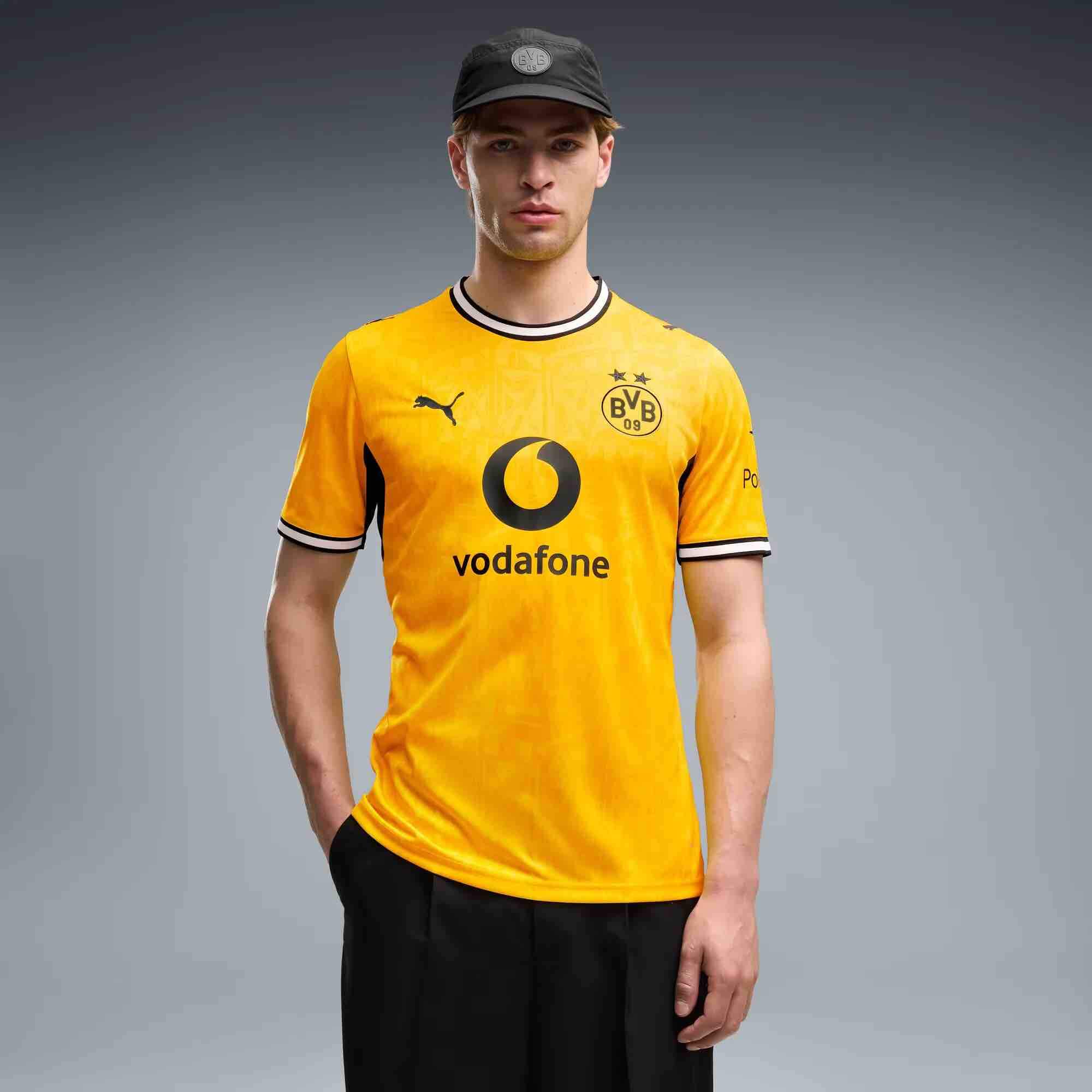 Puma 2026-27 Borussia Dortmund Men's Stadium Home Soccer Jersey 3