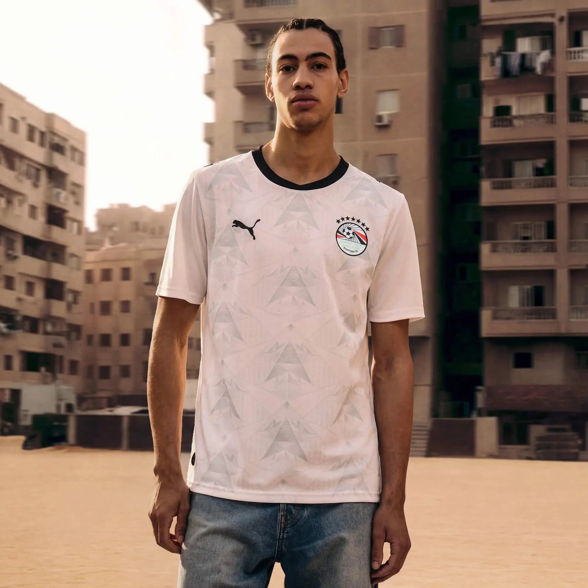Puma 2026 Egypt Men's Stadium Away Soccer Jersey 3