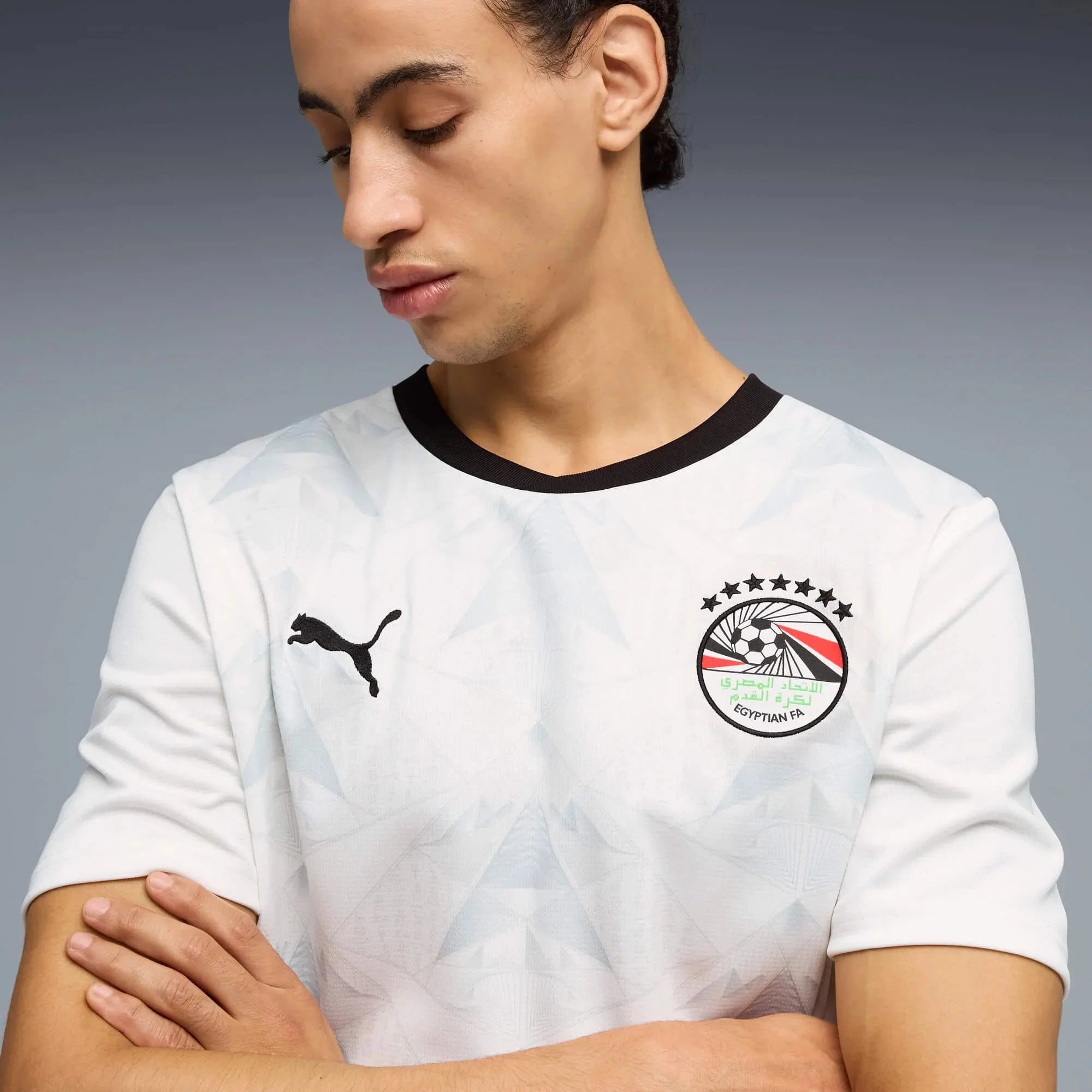 Puma 2026 Egypt Men's Stadium Away Soccer Jersey 5