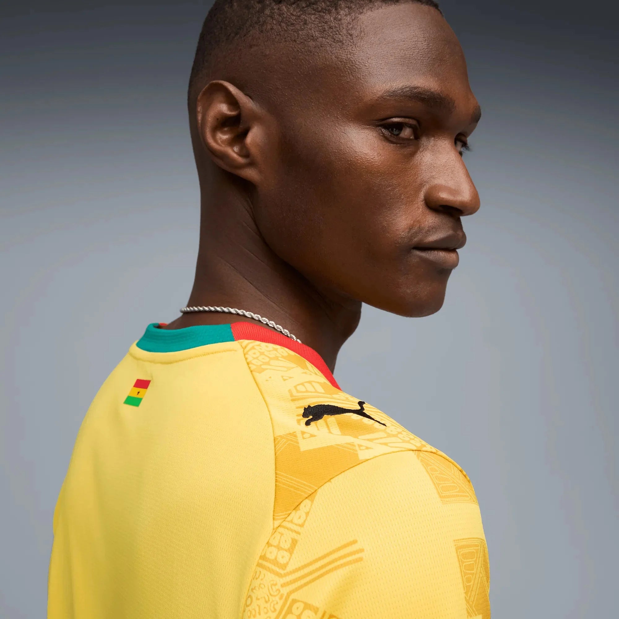 Puma 2026 Ghana Men's Stadium Away Soccer Jersey 5