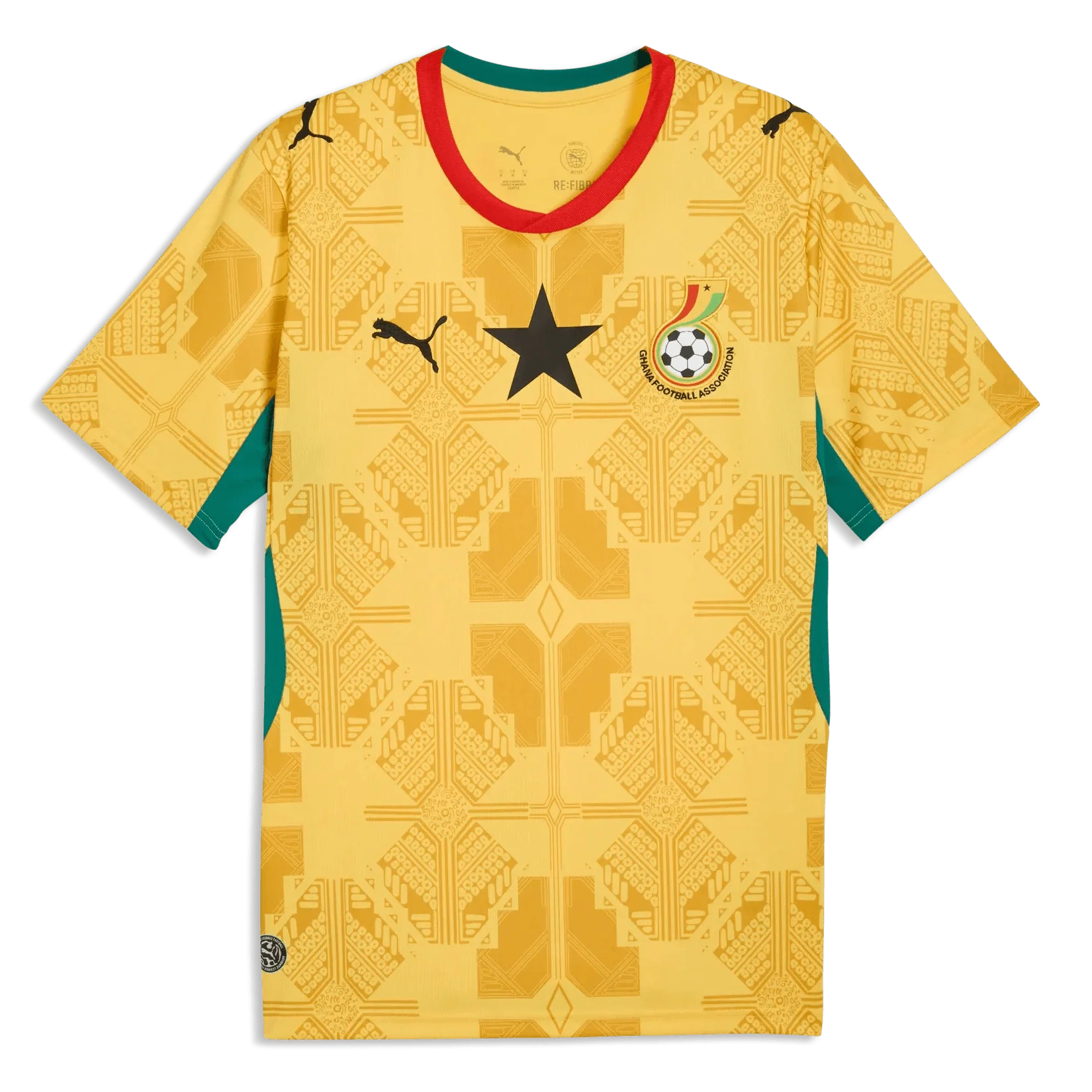 Puma 2026 Ghana Men's Stadium Away Soccer Jersey 1