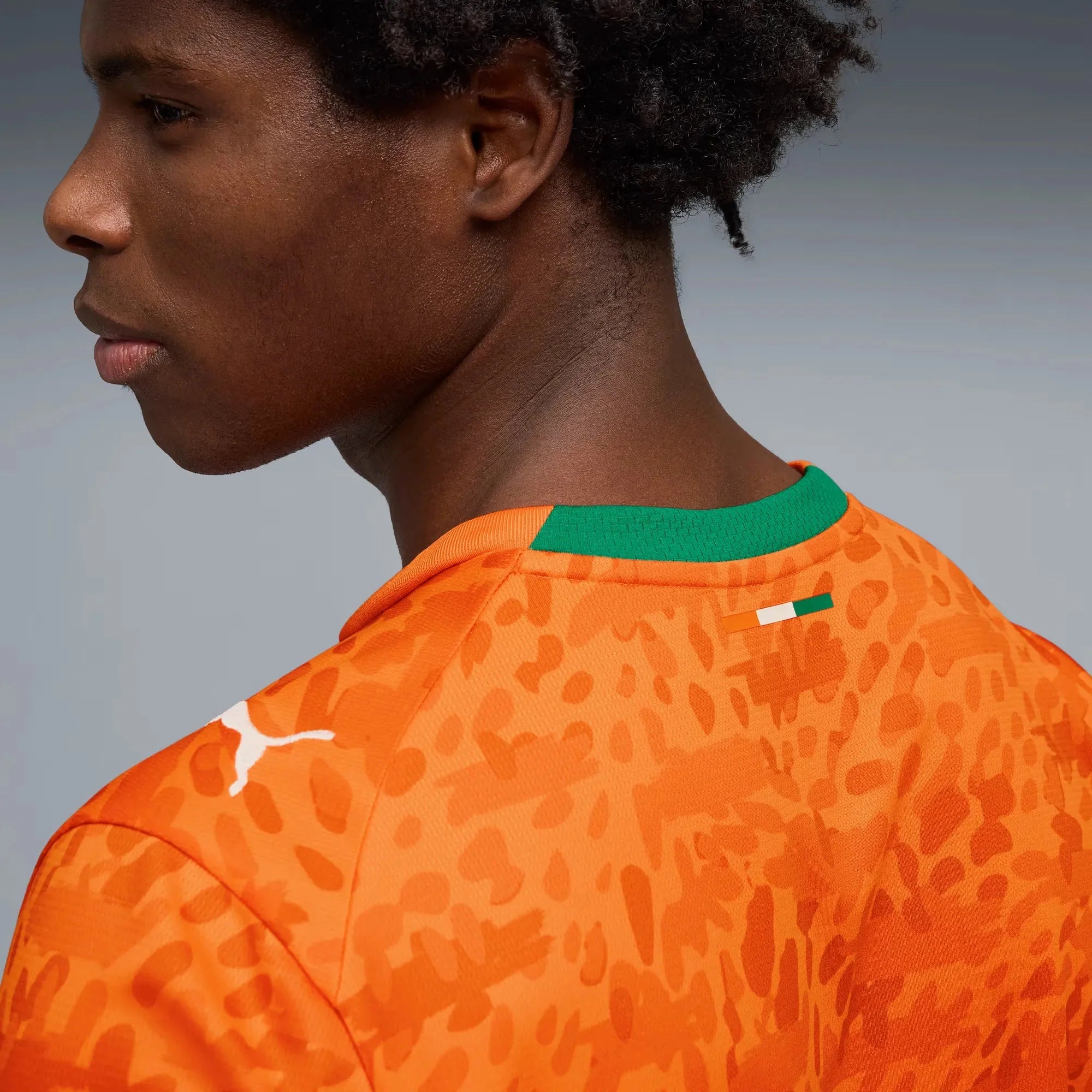 Puma 2026 Ivory Coast Men's Stadium Home Soccer Jersey 6
