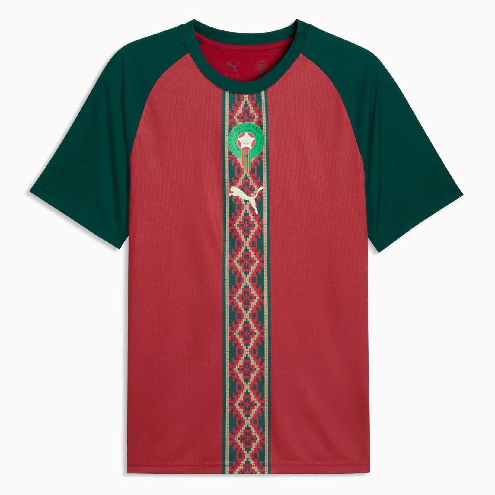 Puma 2026 Morocco Men's Pre-Match Soccer Jersey 1