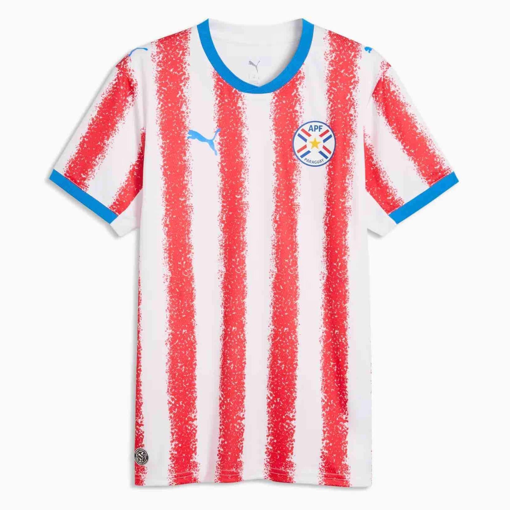 Puma 2026 Paraguay Men's Stadium Home Soccer Jersey 1