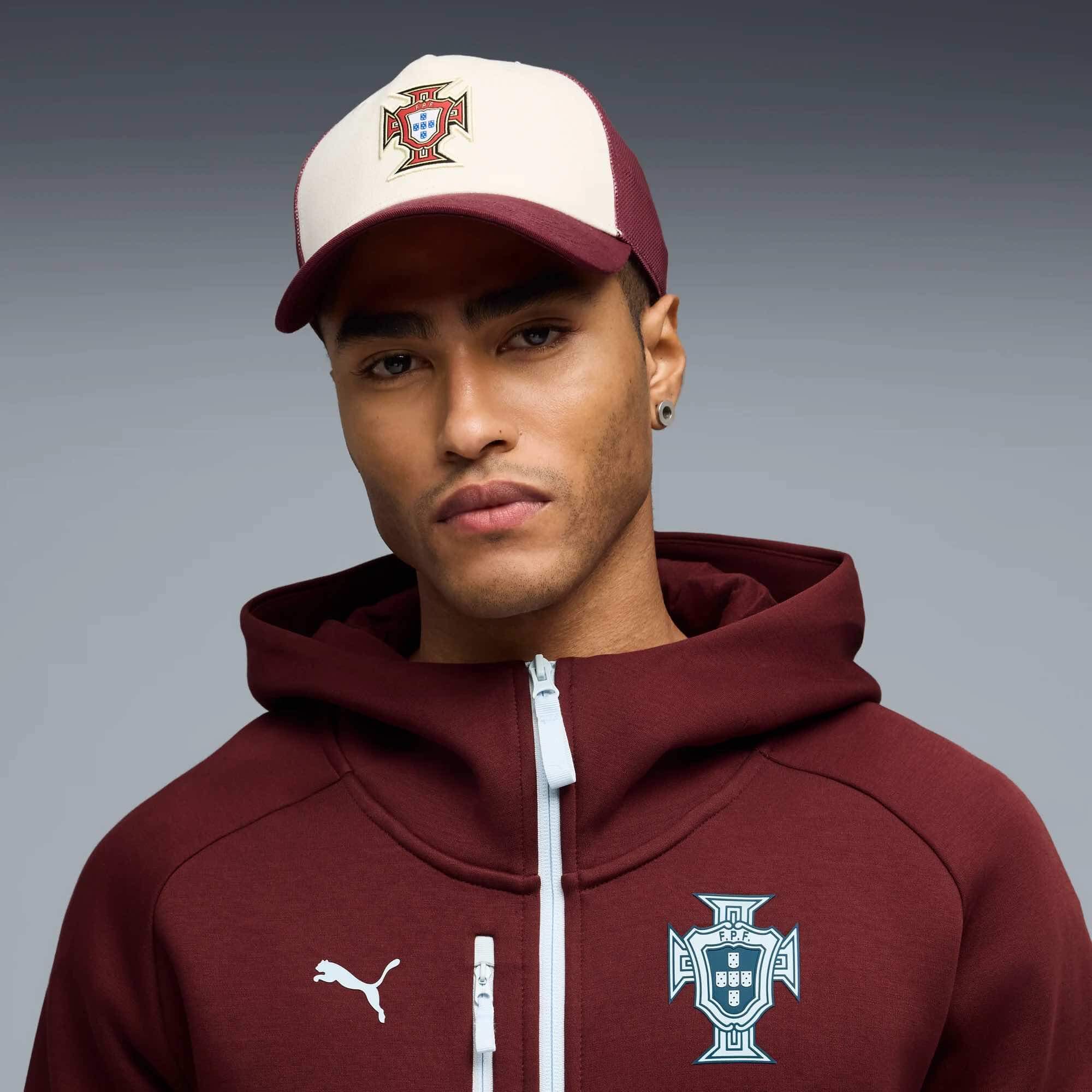 Puma 2026 Portugal KING Snapback Trucker Hat 3