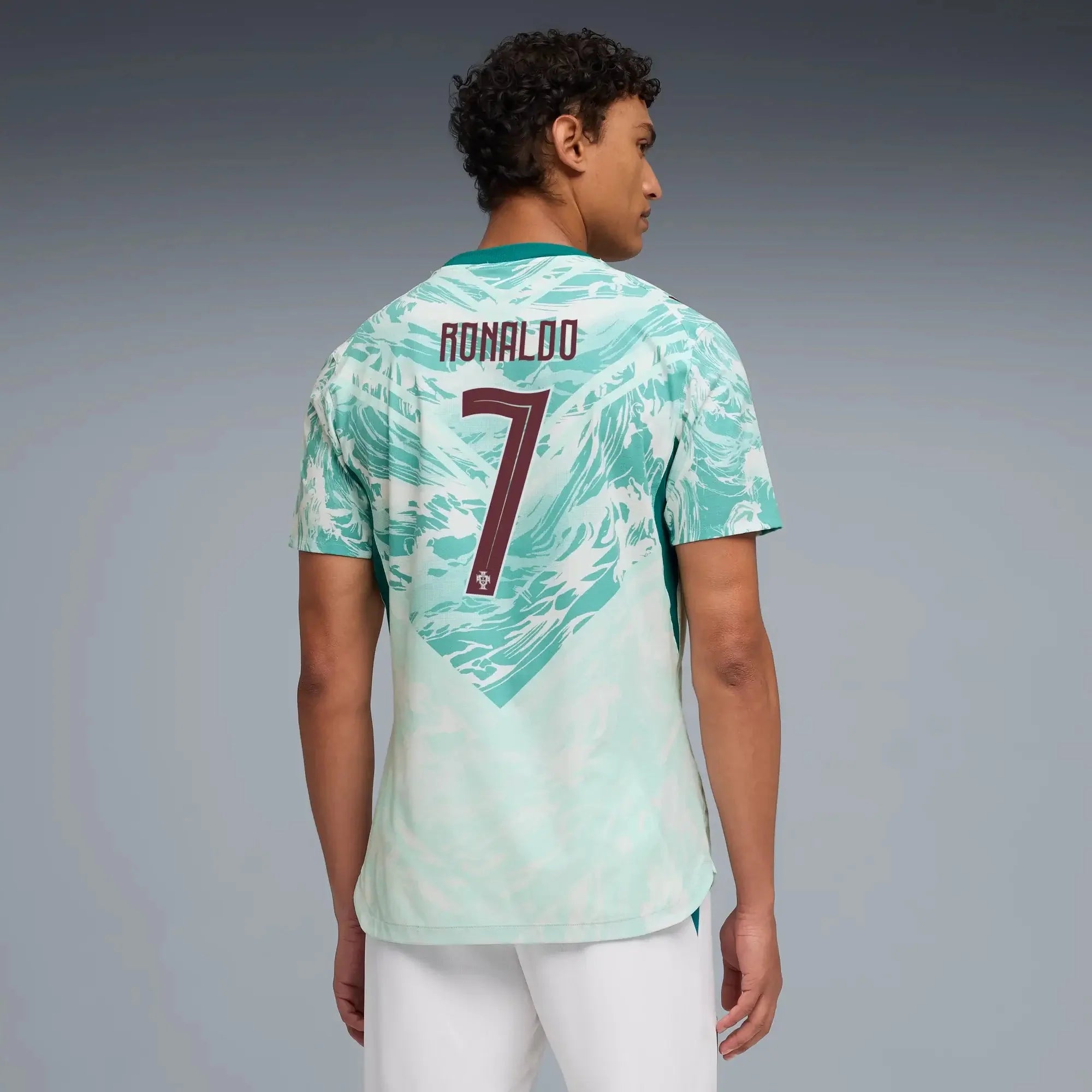 Puma 2026 Portugal Men's Authentic Away Ronaldo #7 Soccer Jersey 3