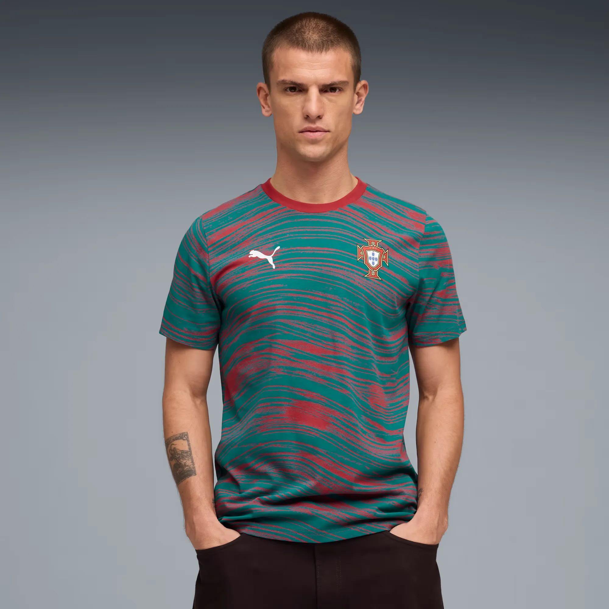 Puma 2026 Portugal Men's FtblCulture AOP Tee 3