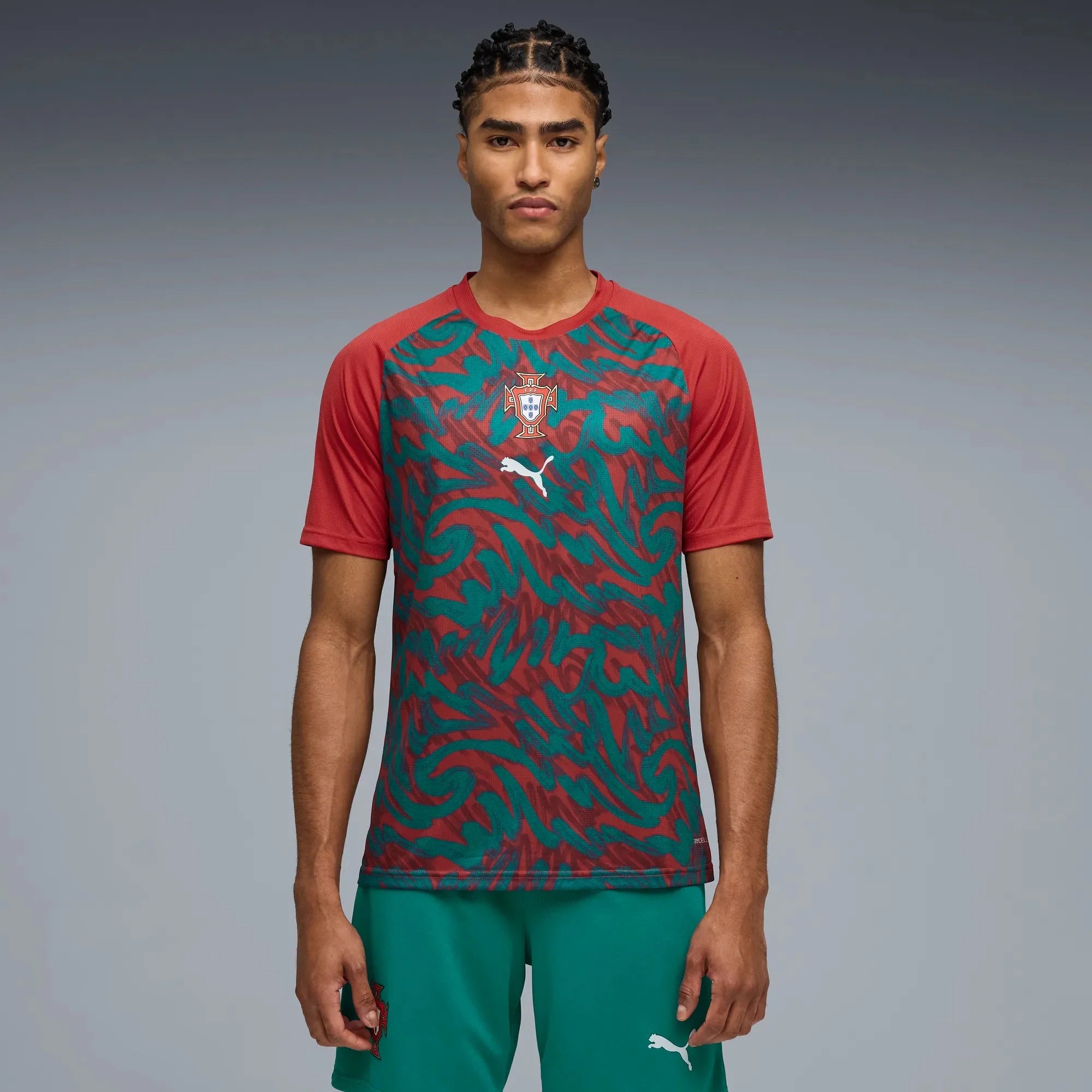 Puma 2026 Portugal Men's Pre-Match Soccer Jersey 3