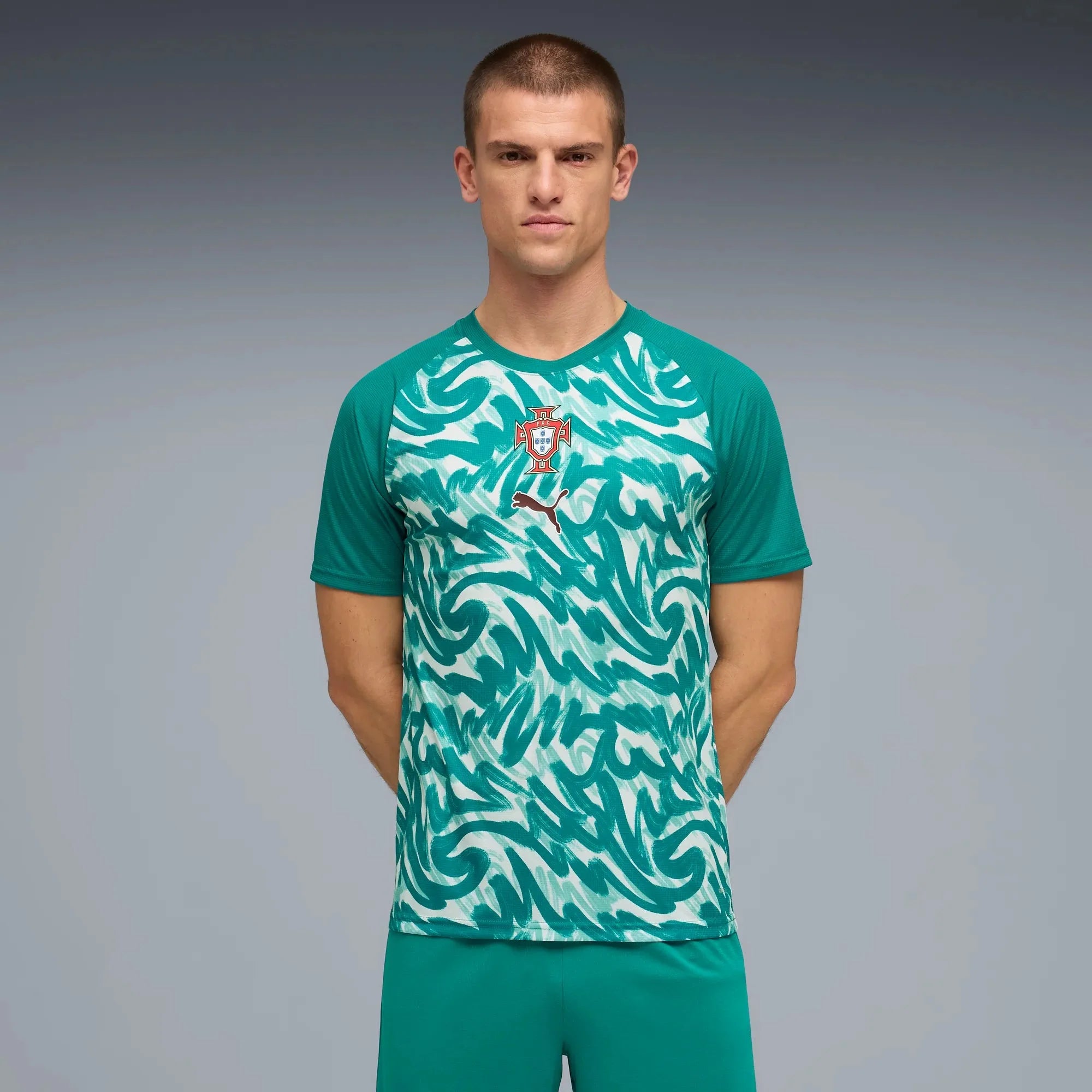 Puma 2026 Portugal Men's Pre-Match Soccer Jersey 3