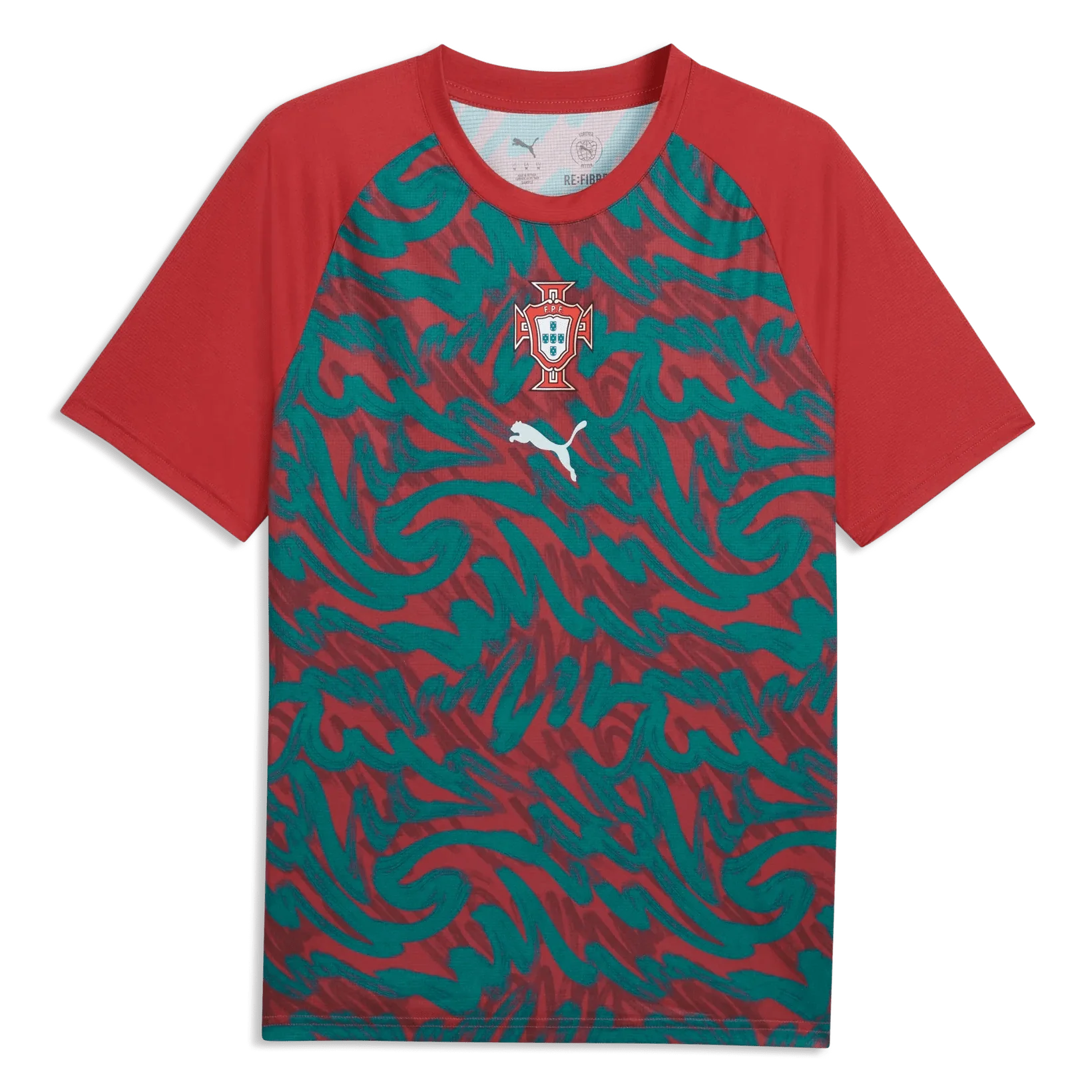 Puma 2026 Portugal Men's Pre-Match Soccer Jersey 1