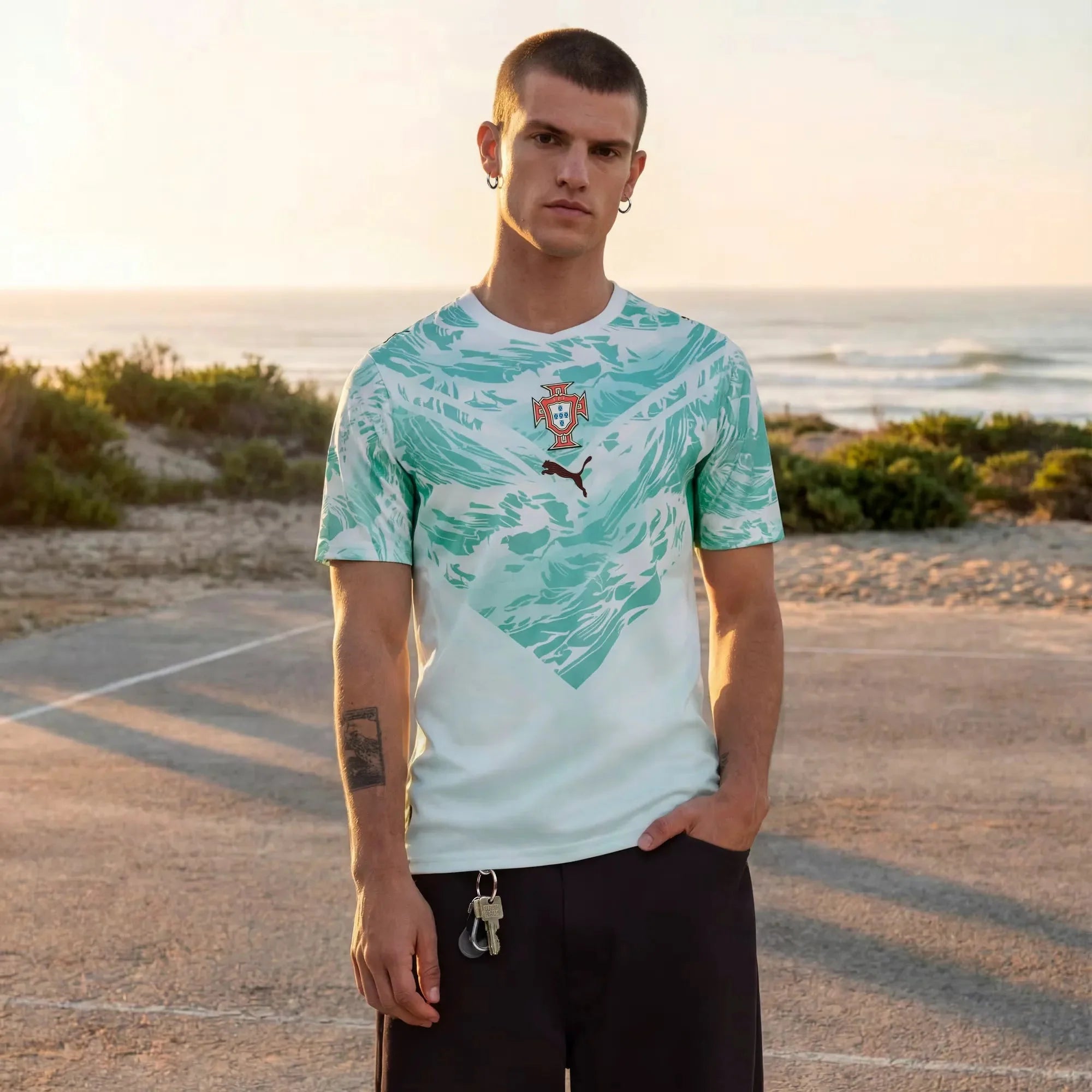 Puma 2026 Portugal Men's Stadium Away Soccer Jersey 3