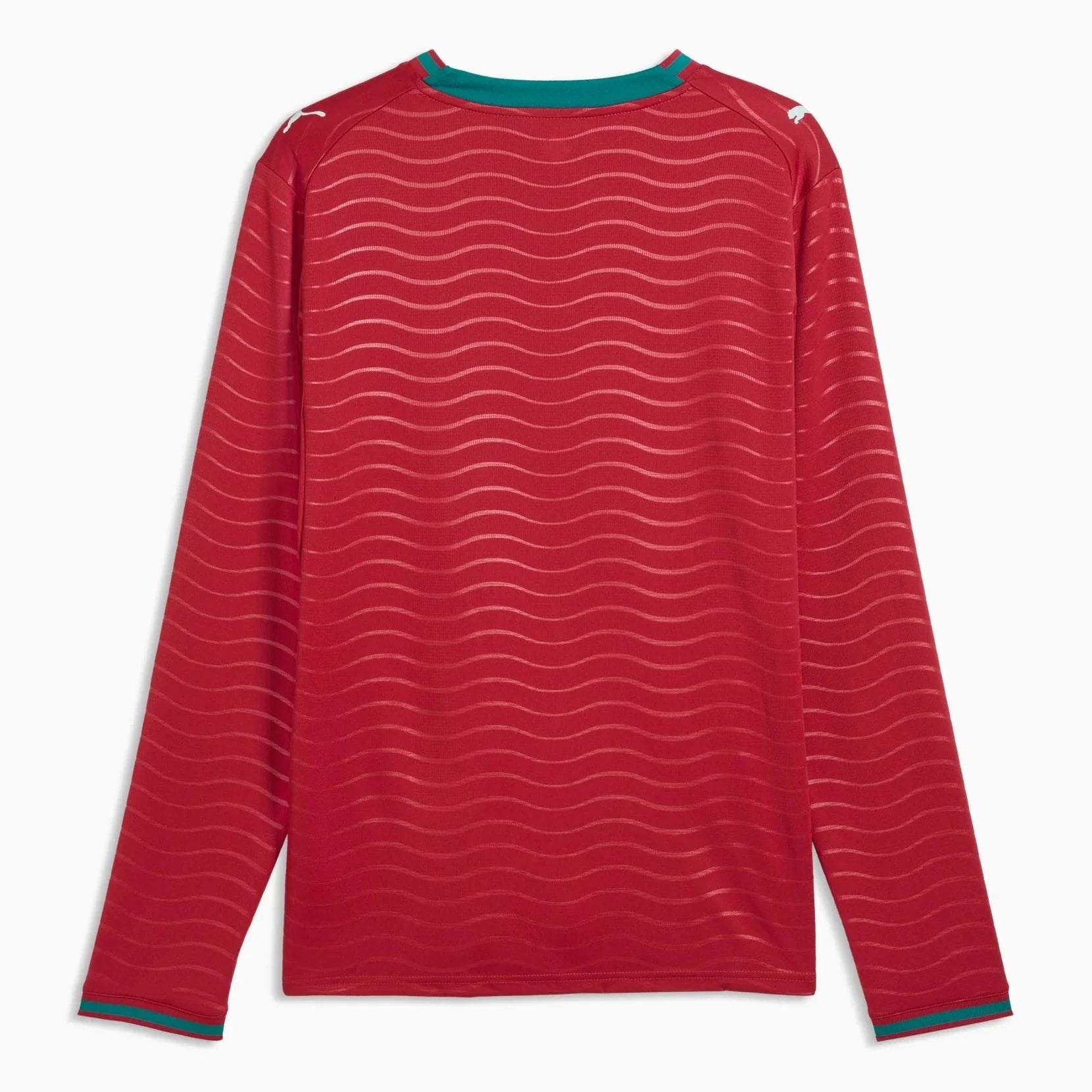 Puma 2026 Portugal Men's Stadium Home Long-Sleeve Soccer Jersey 2