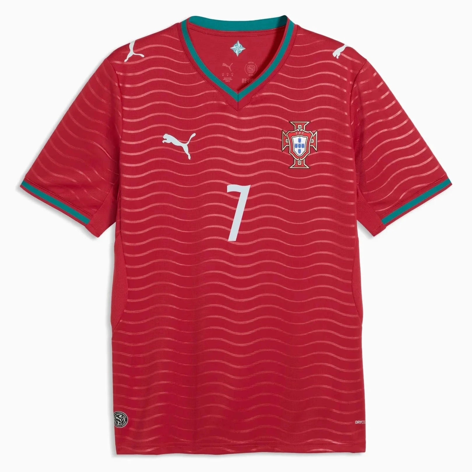 Puma 2026 Portugal Men's Stadium Home Ronaldo #7 Soccer Jersey 2