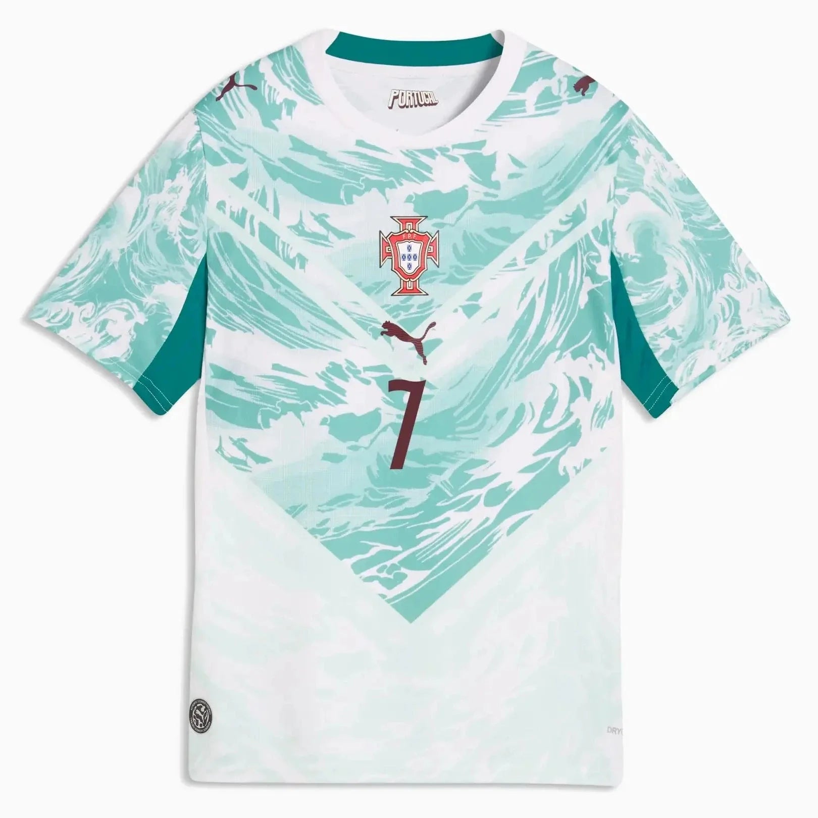 Puma 2026 Portugal Women's Stadium Away Ronaldo #7 Soccer Jersey 2