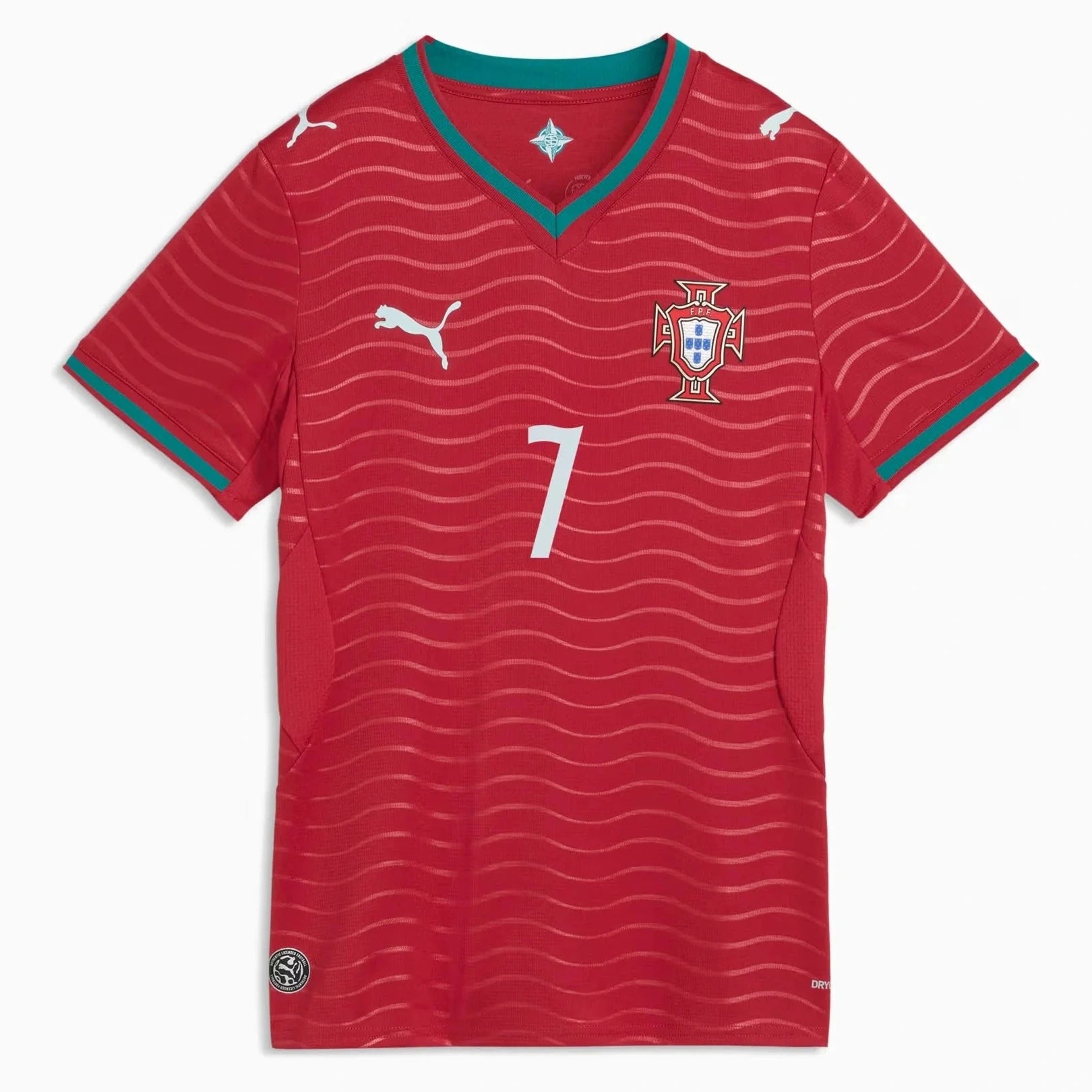 Puma 2026 Portugal Women's Stadium Home Ronaldo #7 Soccer Jersey 2