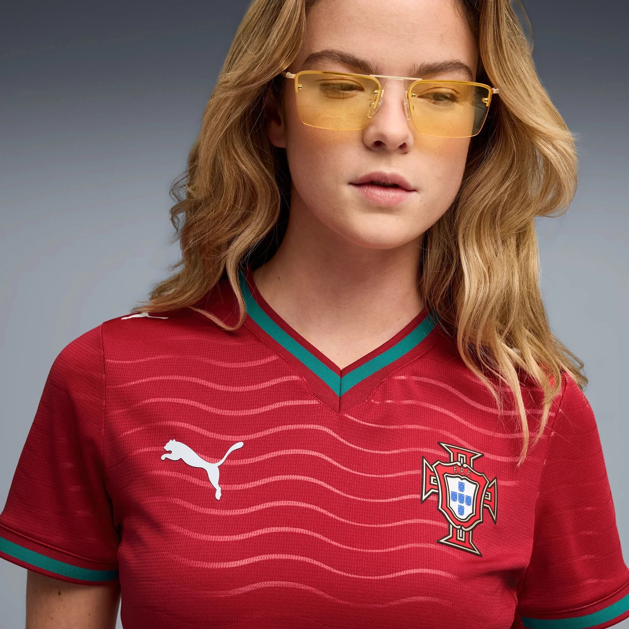 Puma 2026 Portugal Women's Stadium Home Soccer Jersey 5