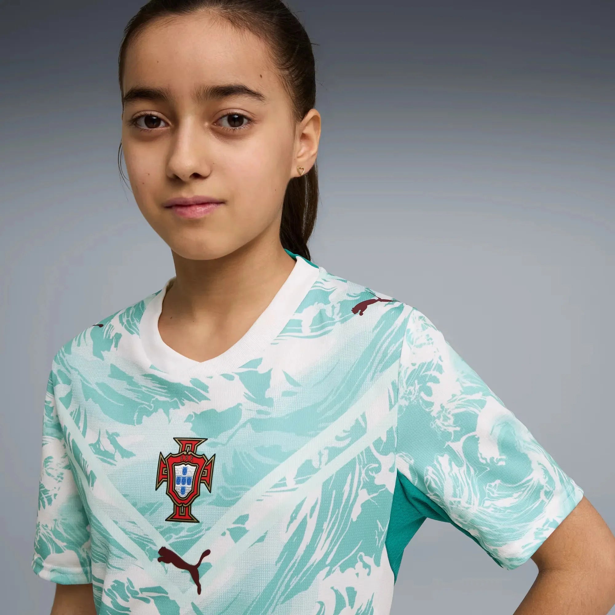Puma 2026 Portugal Youth Stadium Away Soccer Jersey 5
