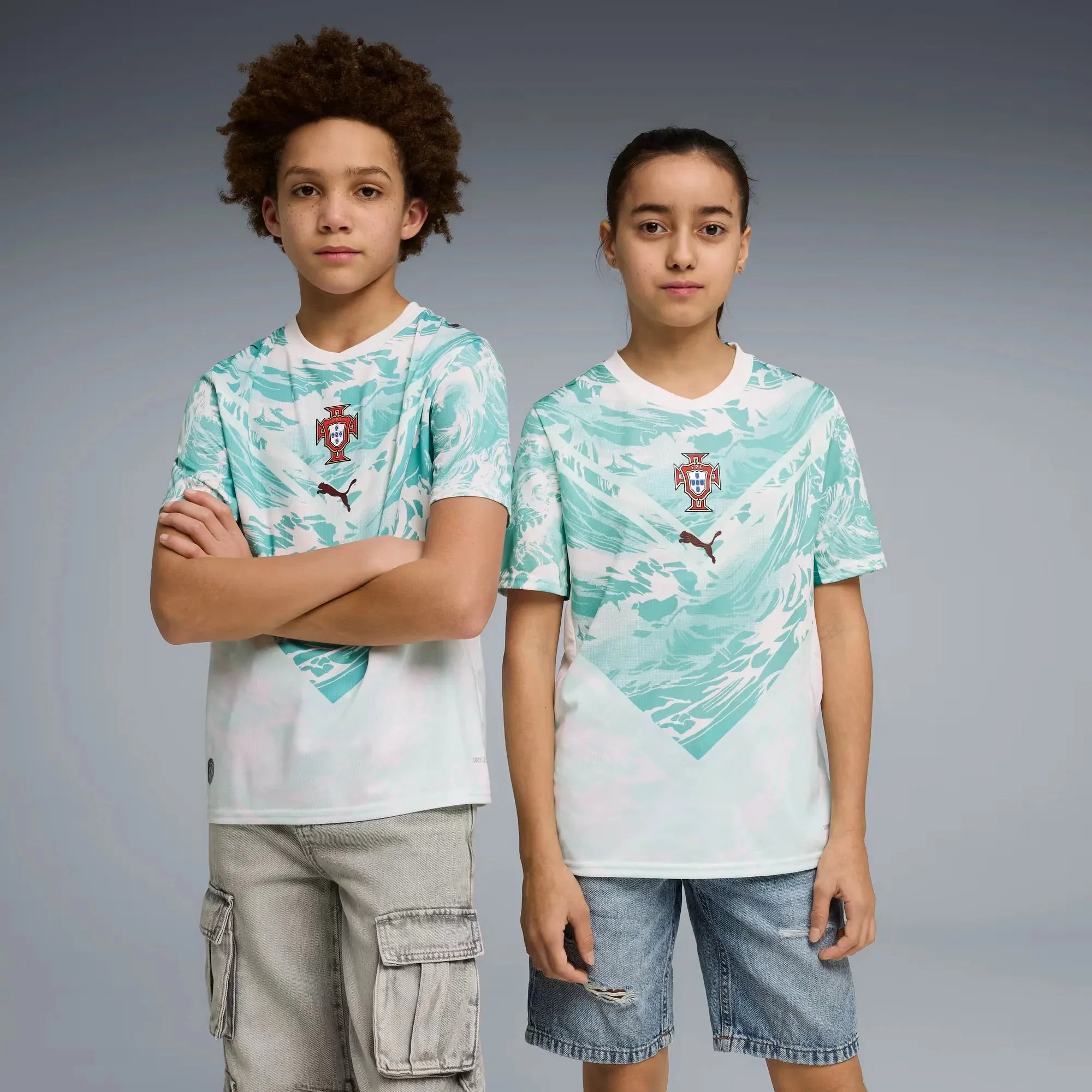 Puma 2026 Portugal Youth Stadium Away Soccer Jersey 3